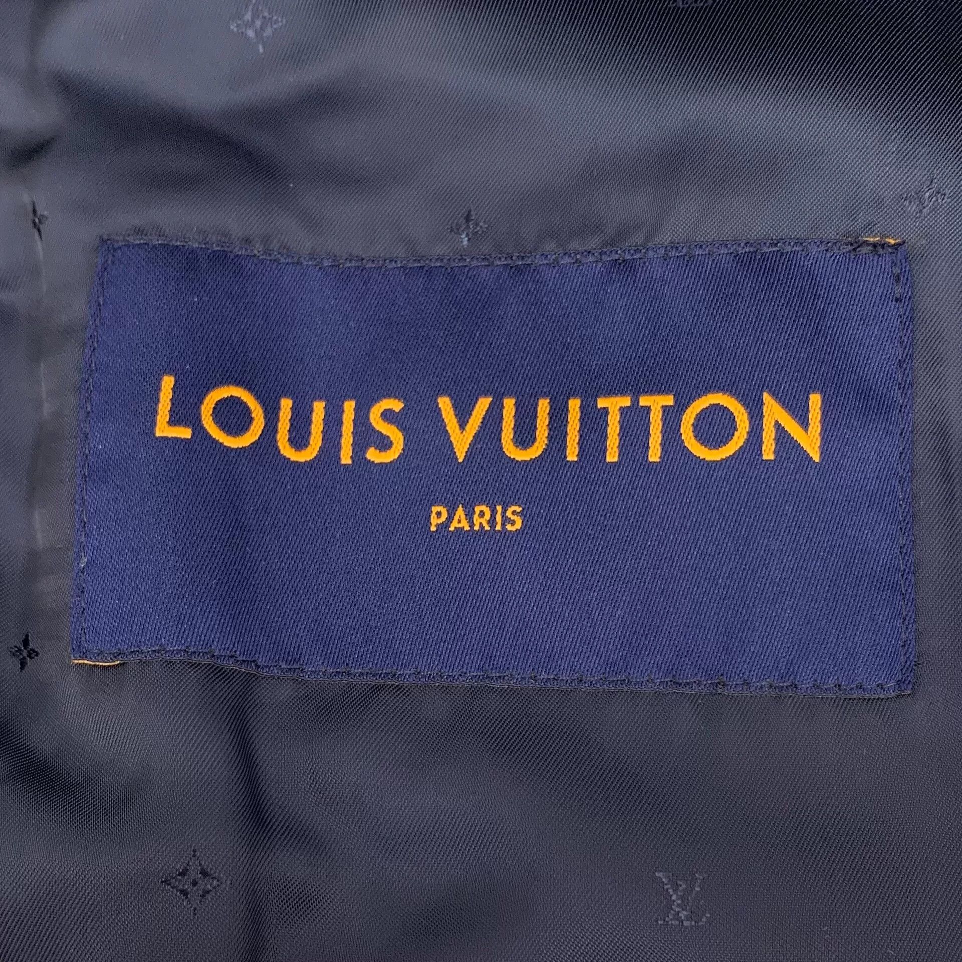 Louis Vuitton Louis Vuitton Leather Trim Bomber Jacket Size 46 Size US S / EU 44-46 / 1 - 7 Thumbnail
