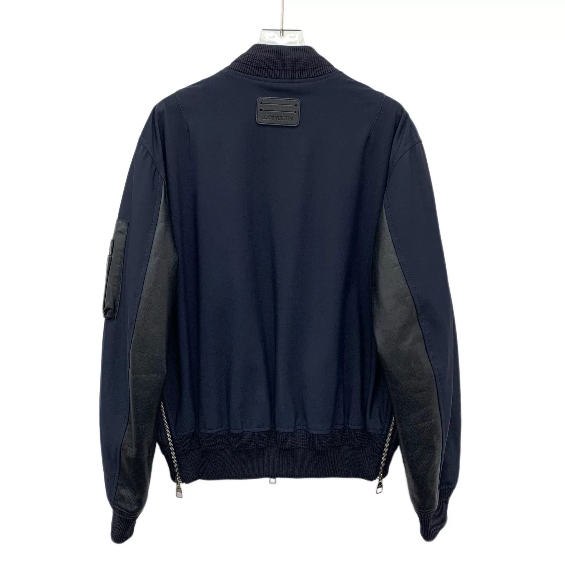 Louis Vuitton Louis Vuitton Leather Trim Bomber Jacket Size 46 Size US S / EU 44-46 / 1 - 3 Thumbnail