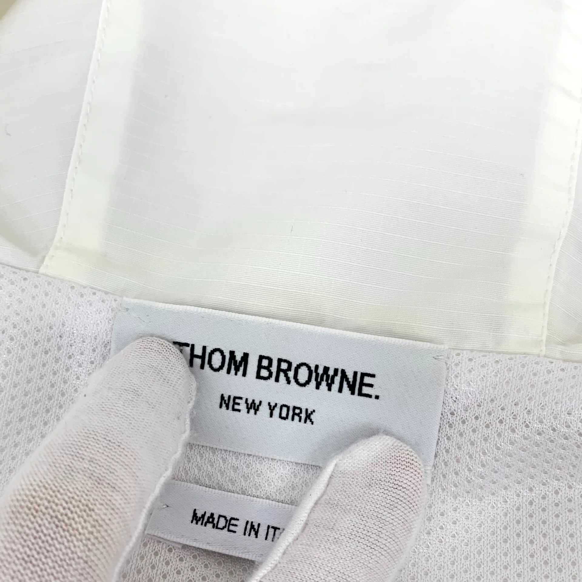 Thom Browne Thom Browne 4-Bar Hooded Zip Jacket Size 1 Size US S / EU 44-46 / 1 - 9 Thumbnail