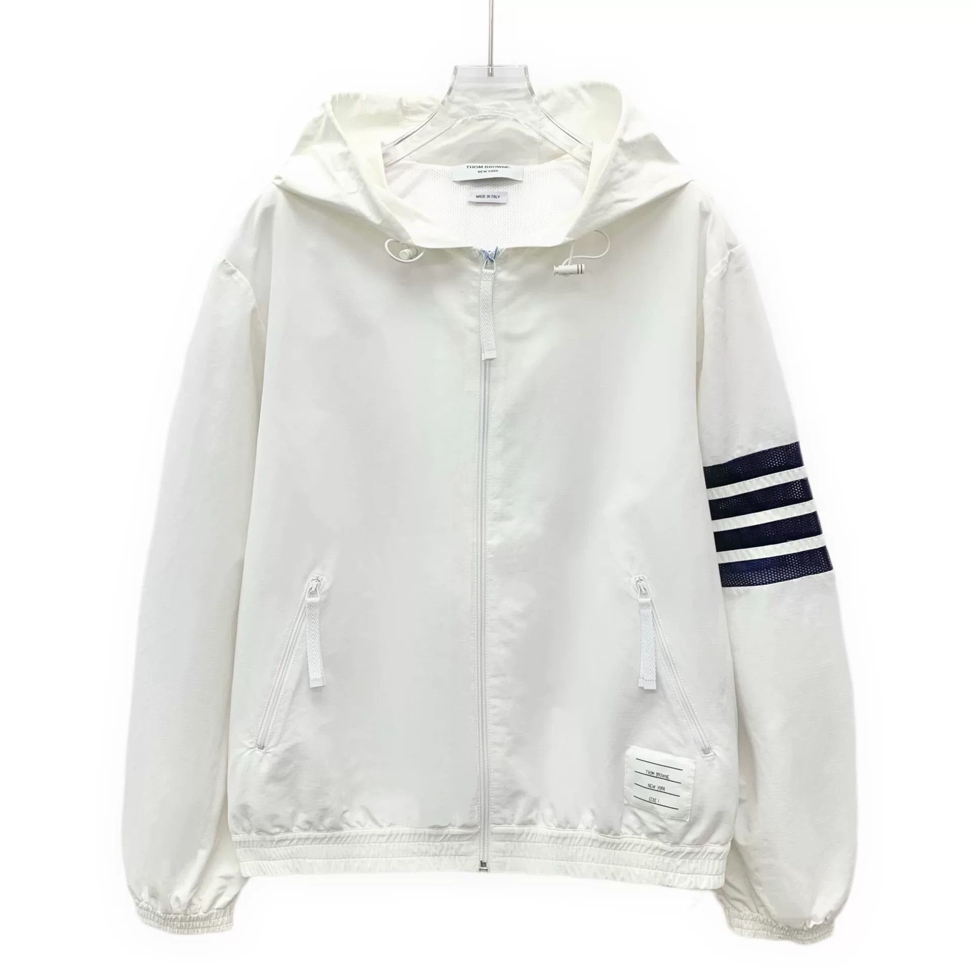 Thom Browne Thom Browne 4-Bar Hooded Zip Jacket Size 1 Size US S / EU 44-46 / 1 - 2 Thumbnail