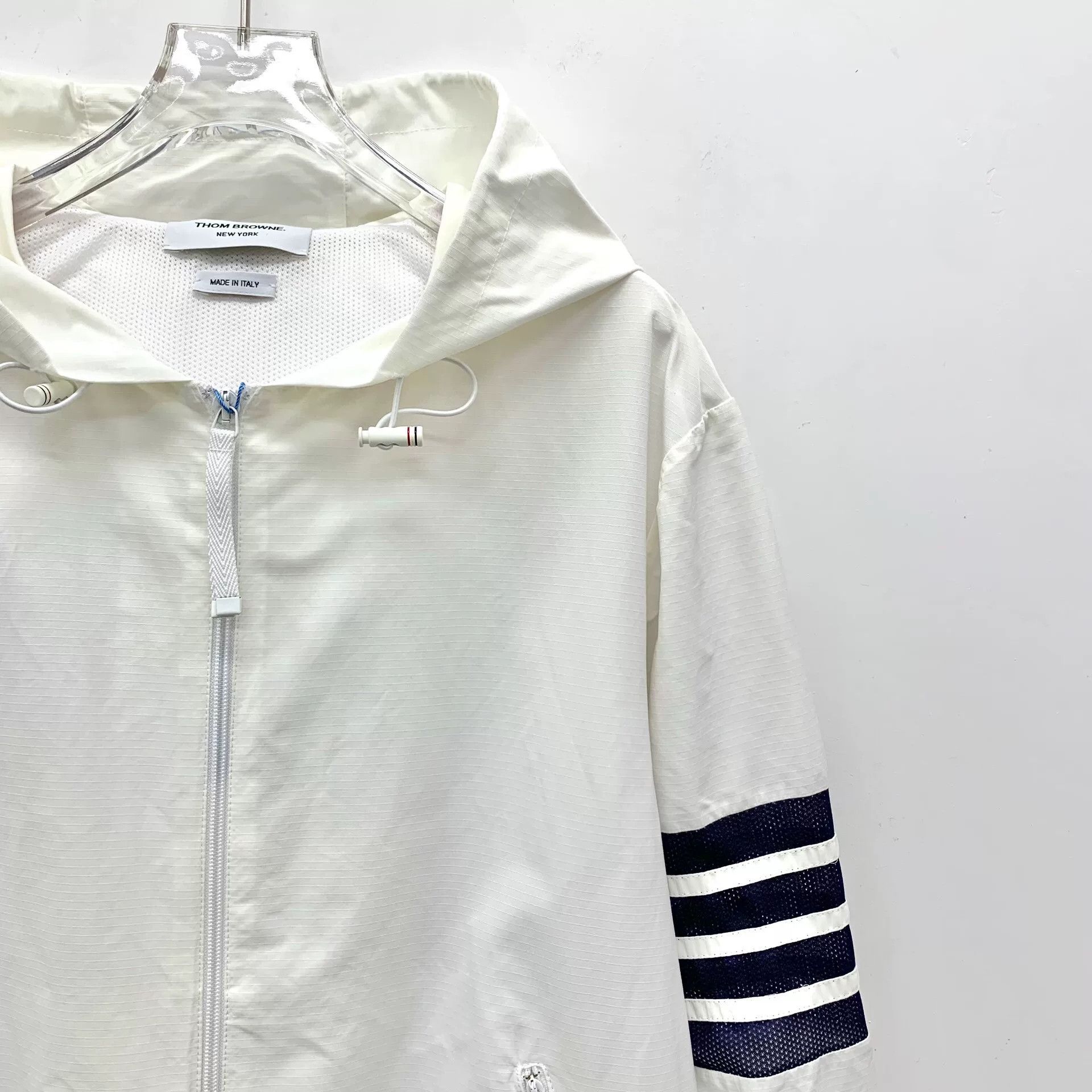 Thom Browne Thom Browne 4-Bar Hooded Zip Jacket Size 1 Size US S / EU 44-46 / 1 - 4 Thumbnail