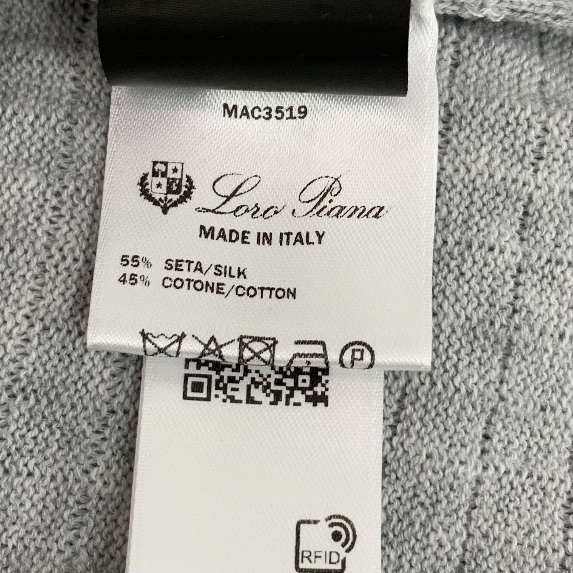 Loro Piana Loro Piana Silk Cotton Knit Polo Size 50 Size US M / EU 48-50 / 2 - 8 Thumbnail
