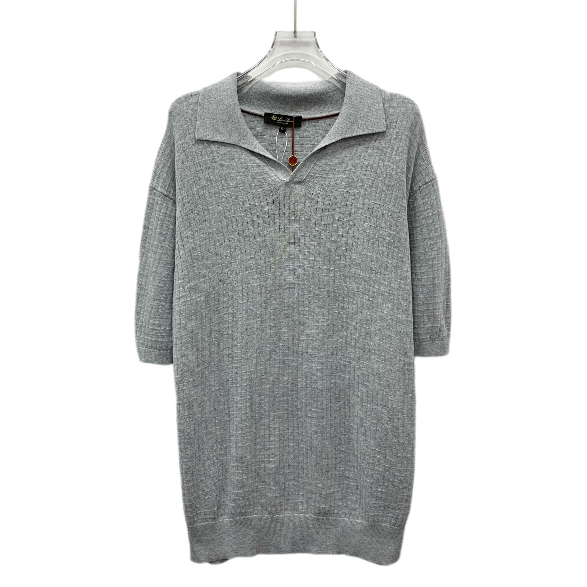 Loro Piana Loro Piana Silk Cotton Knit Polo Size 50 Size US M / EU 48-50 / 2 - 2 Thumbnail