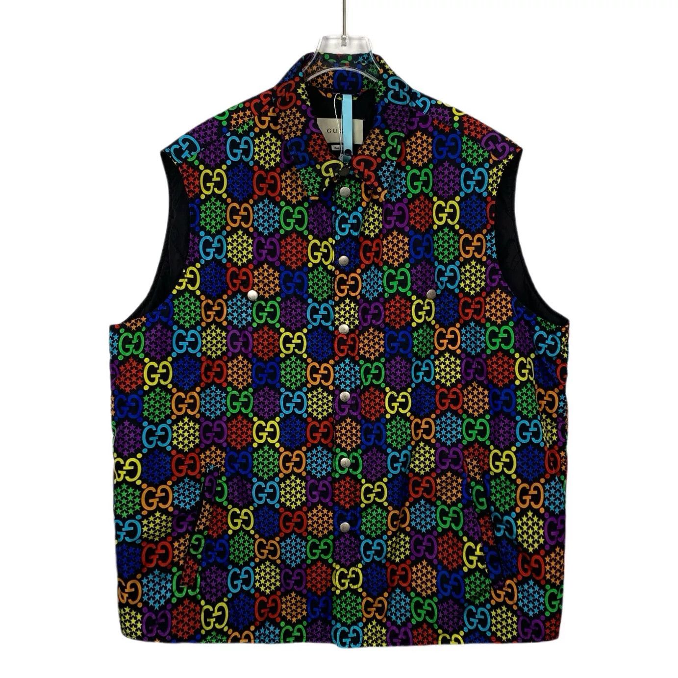 Gucci Gucci Rainbow Star Logo Technical Vest EU 48 Size US M / EU 48-50 / 2 - 2 Thumbnail