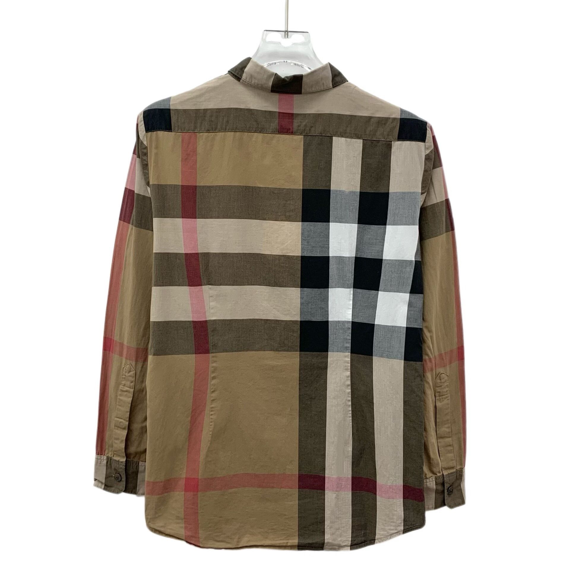Burberry Burberry Colorblock Check Cotton Shirt XS Size US XS / EU 42 / 0 - 3 Thumbnail