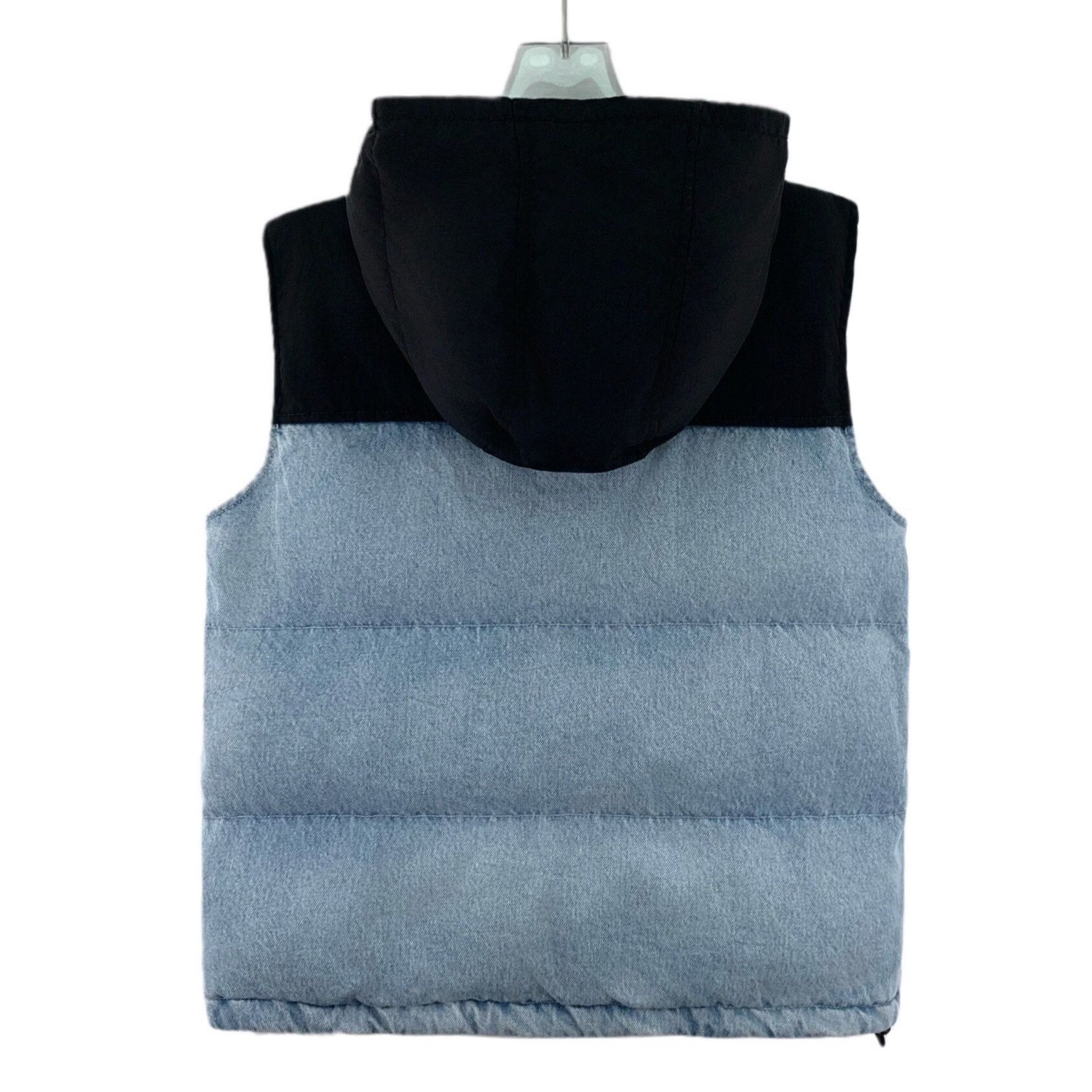 Alexander Wang Alexander Wang Two-Tone Hooded Denim Vest S Size US S / EU 44-46 / 1 - 3 Thumbnail