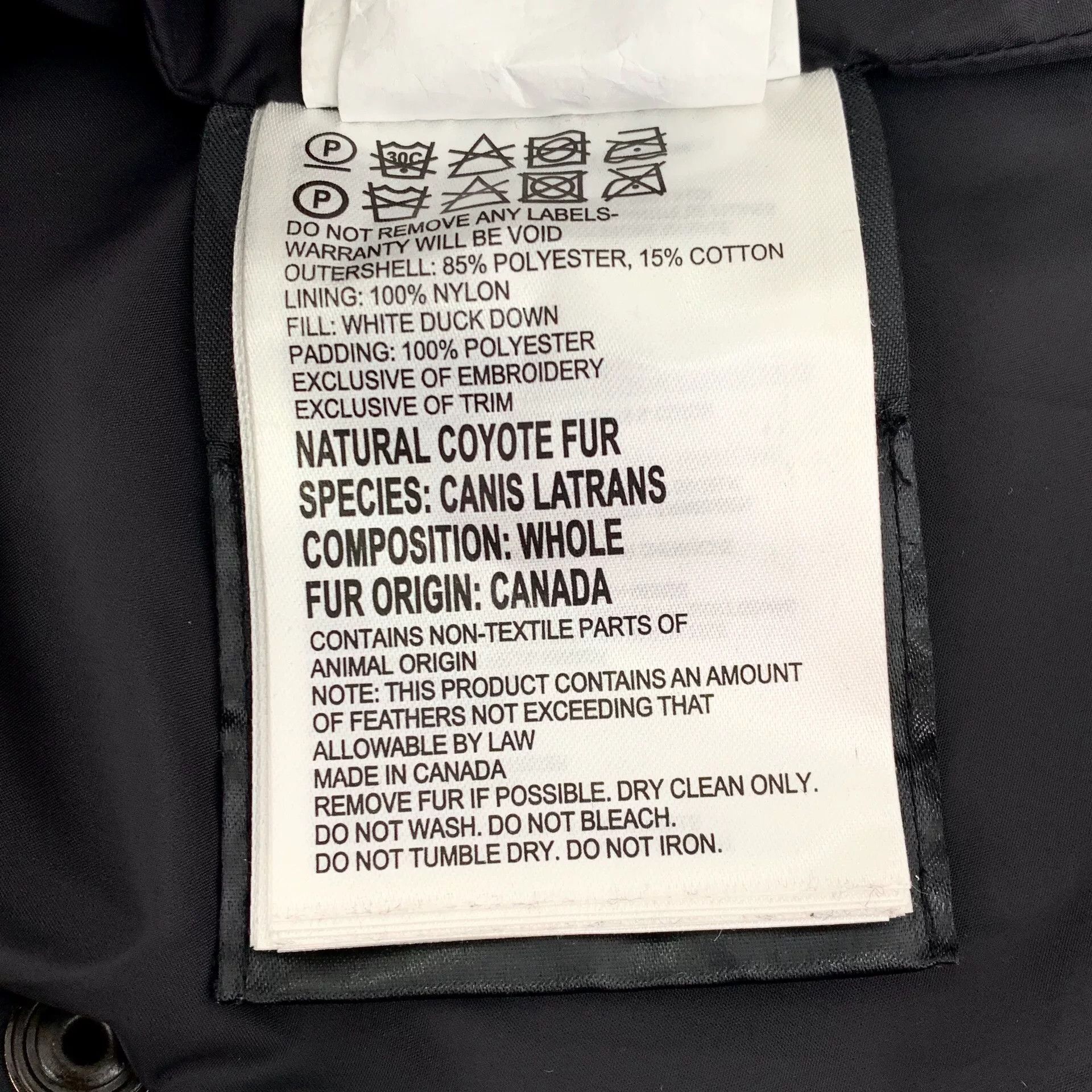 Canada Goose Canada Goose Ink Blue Hooded Down Parka Size S Size US S / EU 44-46 / 1 - 9 Thumbnail