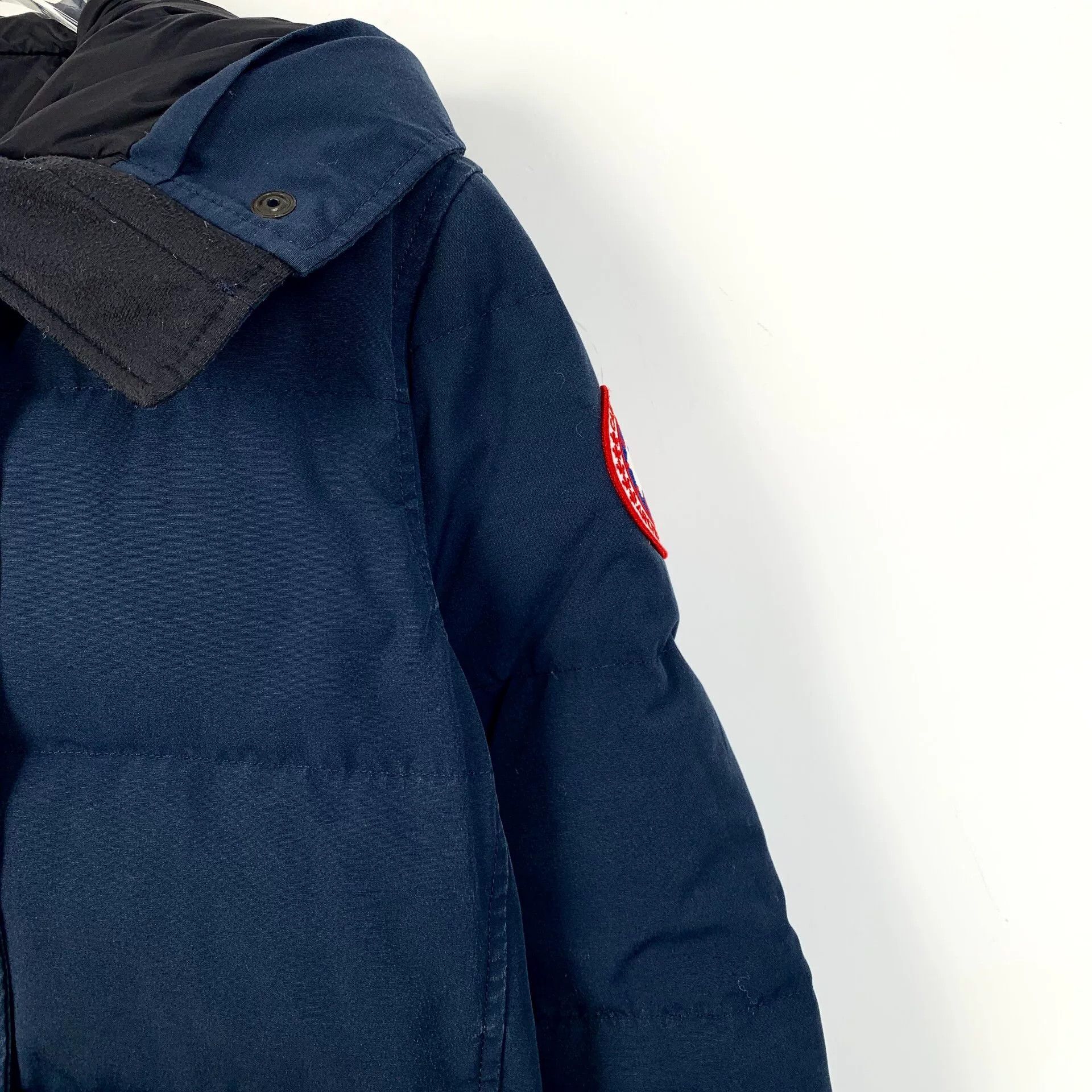 Canada Goose Canada Goose Ink Blue Hooded Down Parka Size S Size US S / EU 44-46 / 1 - 4 Thumbnail