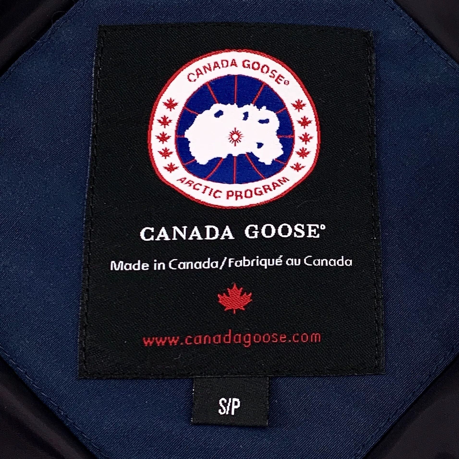 Canada Goose Canada Goose Ink Blue Hooded Down Parka Size S Size US S / EU 44-46 / 1 - 7 Thumbnail