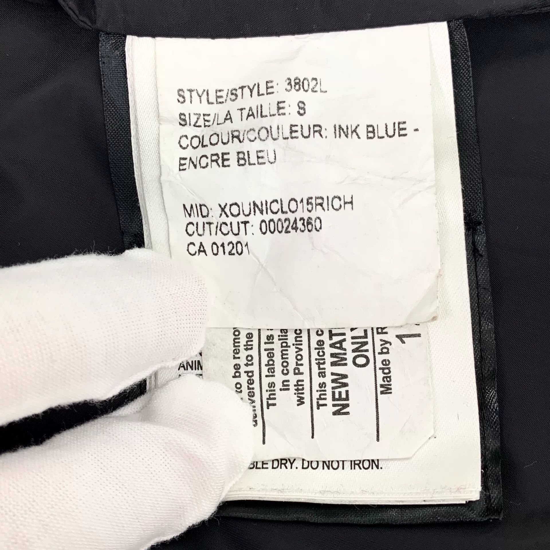 Canada Goose Canada Goose Ink Blue Hooded Down Parka Size S Size US S / EU 44-46 / 1 - 8 Thumbnail