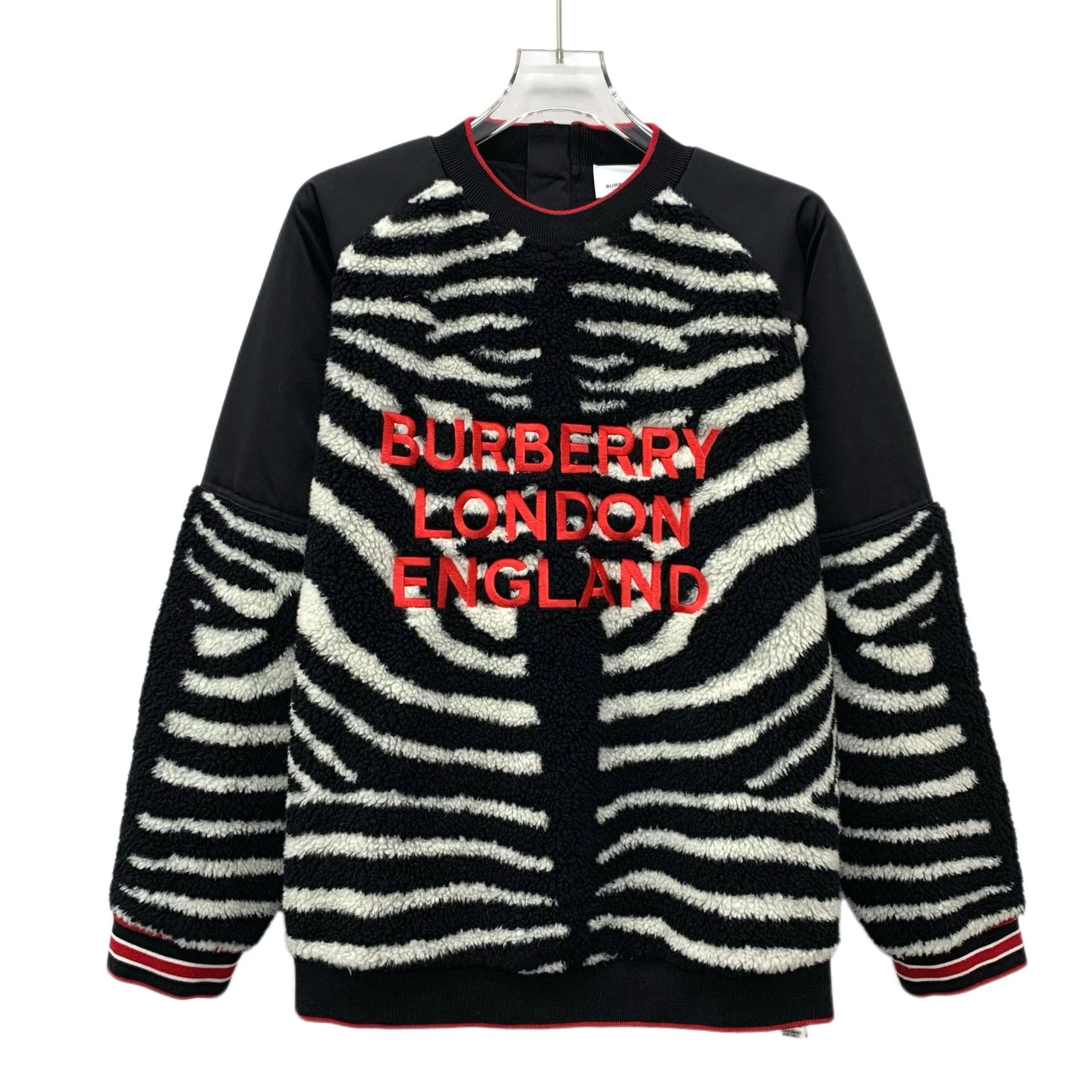 Burberry Burberry Zebra Pattern Fleece Sweatshirt 14Y Size US XS / EU 42 / 0 - 2 Thumbnail