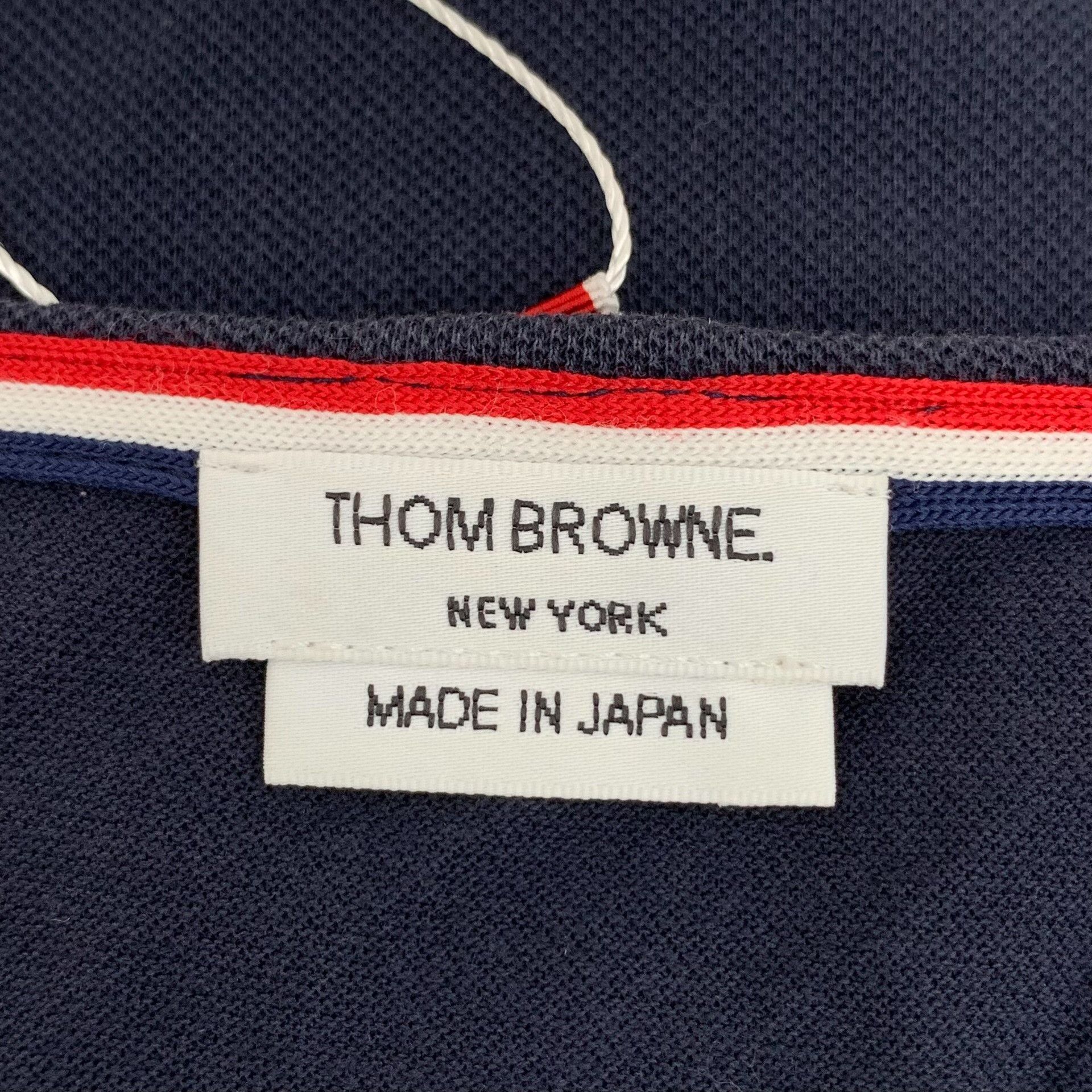 Thom Browne Thom Browne Striped Pocket T-Shirt Size 2 Size US M / EU 48-50 / 2 - 7 Thumbnail