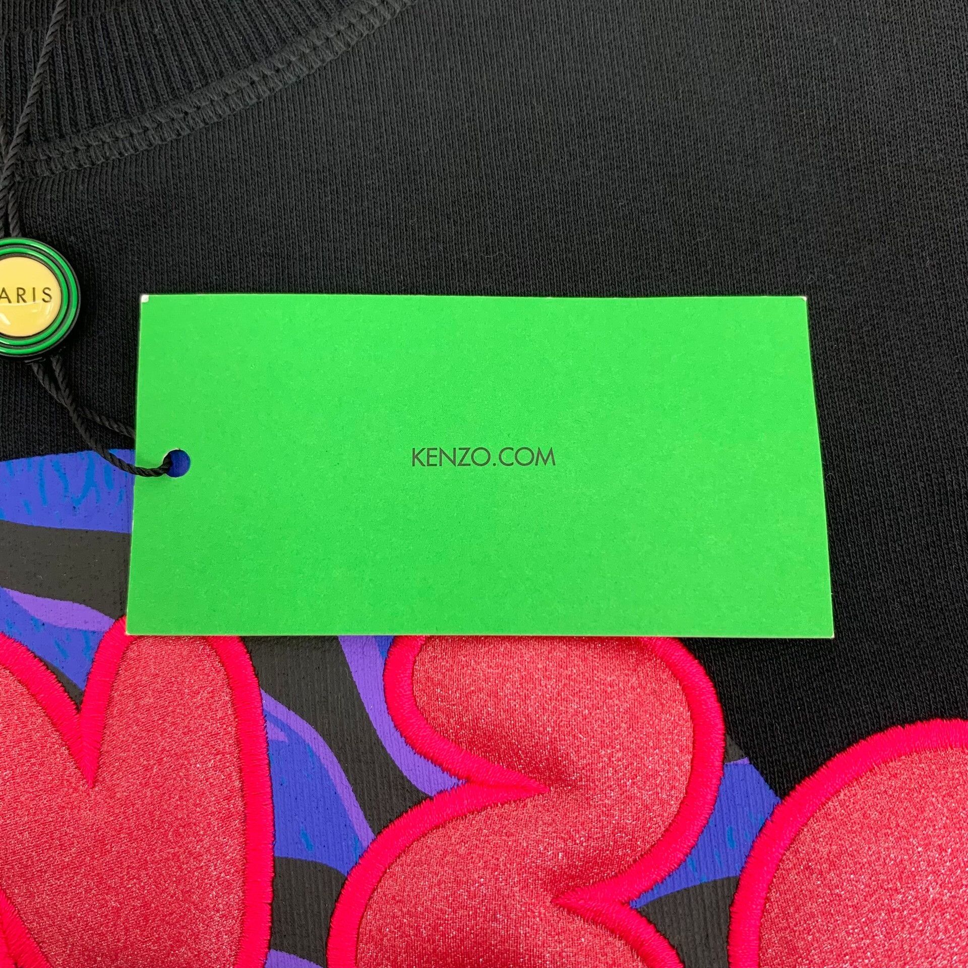 Kenzo Kenzo Logo Embroidered Sweatshirt Size S Size US S / EU 44-46 / 1 - 7 Thumbnail