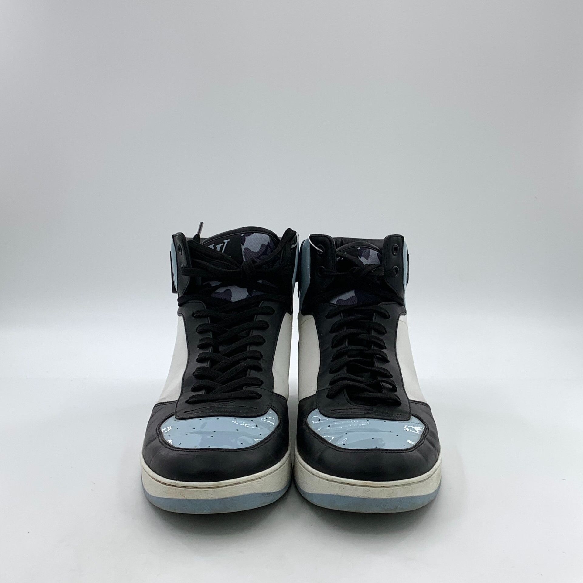Louis Vuitton Louis Vuitton Monogram Rivoli Hi-Top Sneakers 8.5 Size US 9.5 / EU 42-43 - 5 Thumbnail
