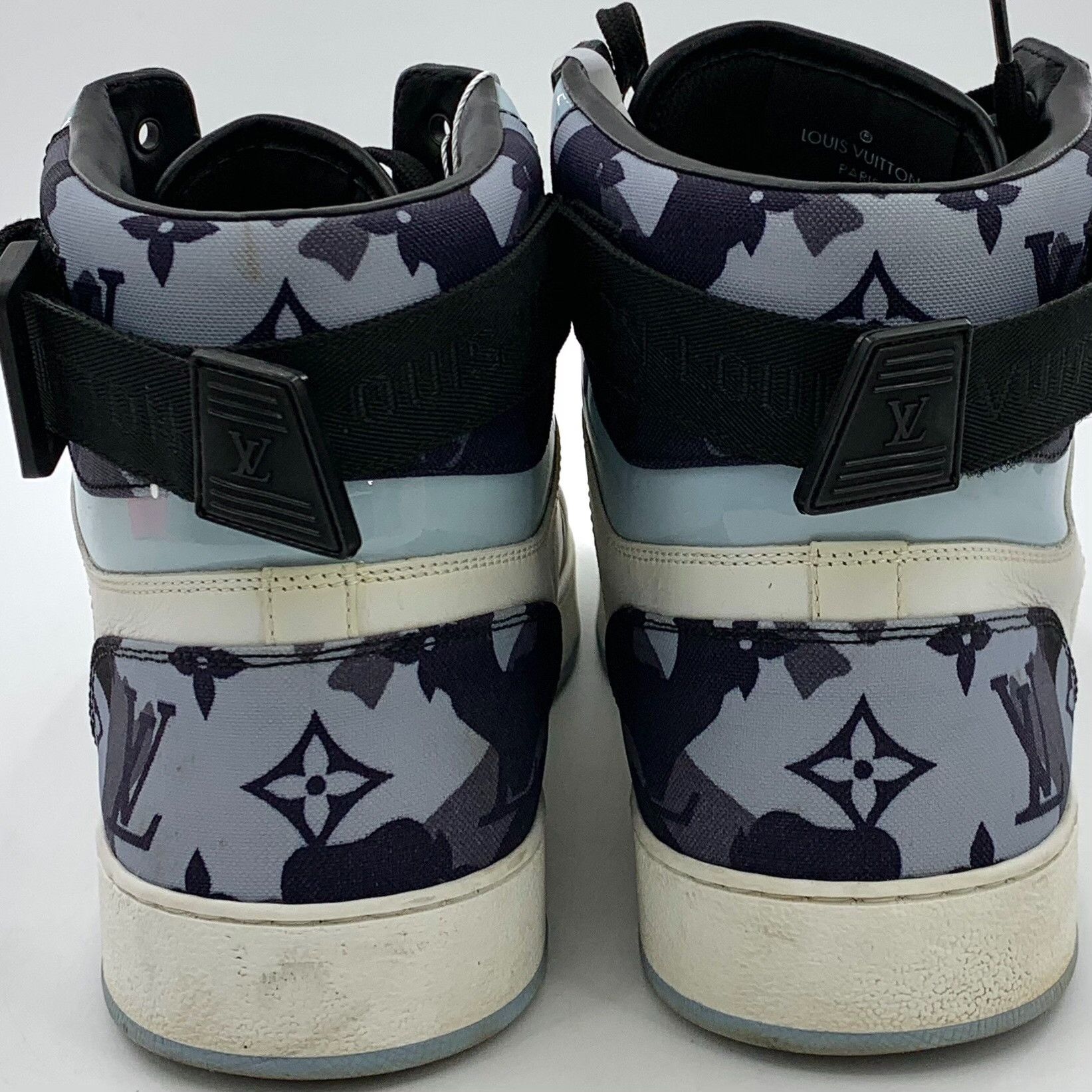 Louis Vuitton Louis Vuitton Monogram Rivoli Hi-Top Sneakers 8.5 Size US 9.5 / EU 42-43 - 9 Thumbnail