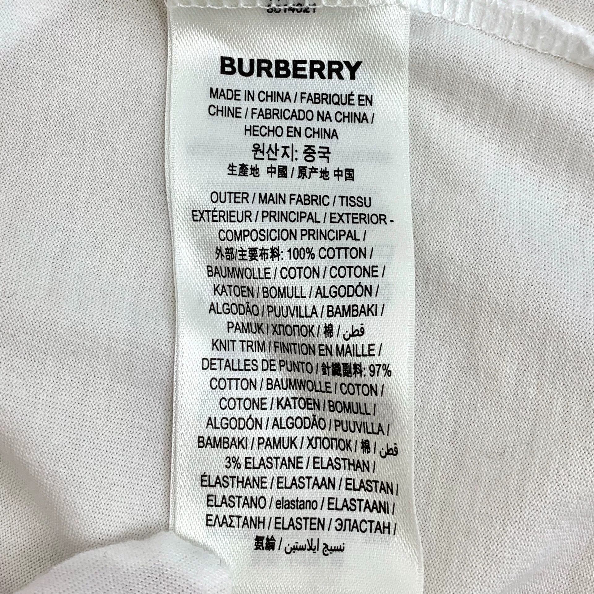 Burberry Burberry TB Logo Embroidery T-Shirt Size S Size US S / EU 44-46 / 1 - 7 Thumbnail