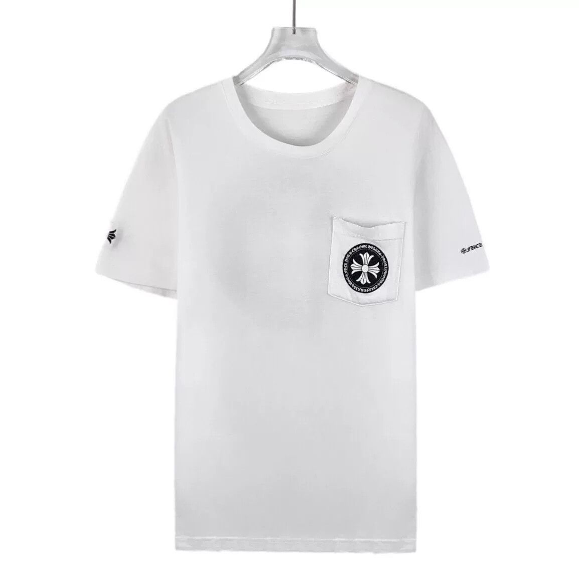 Chrome Hearts Chrome Hearts Cross Logo Pocket T-Shirt Size M Size US M / EU 48-50 / 2 - 2 Thumbnail