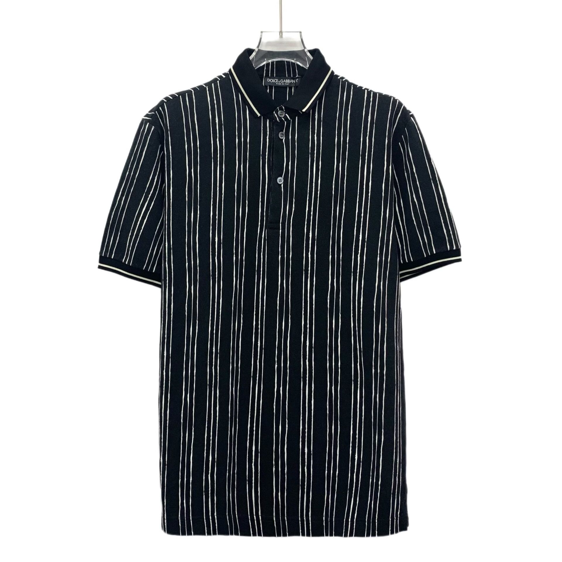 Dolce & Gabbana Dolce & Gabbana Striped Polo Shirt S Size US S / EU 44-46 / 1 - 2 Thumbnail