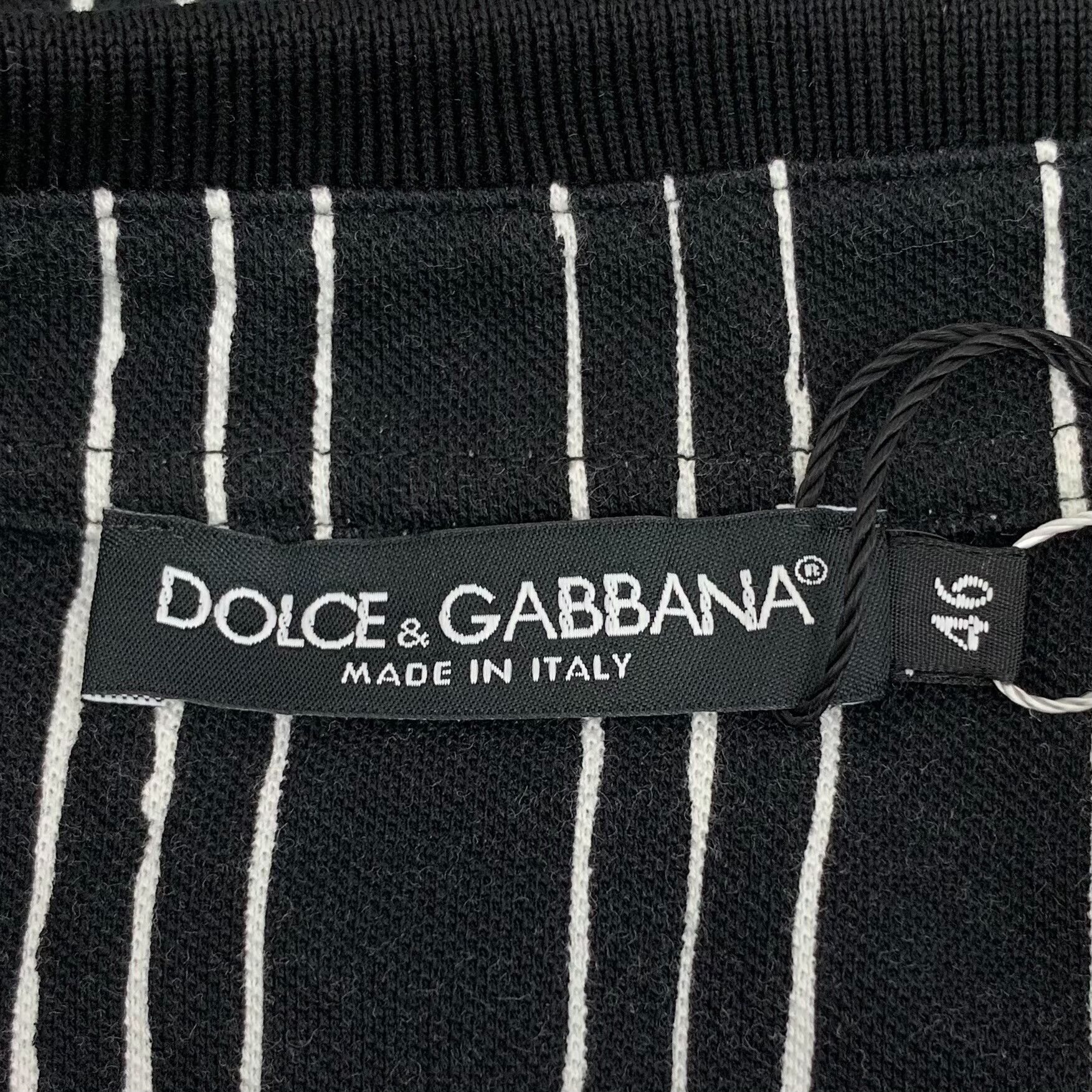 Dolce & Gabbana Dolce & Gabbana Striped Polo Shirt S Size US S / EU 44-46 / 1 - 6 Thumbnail