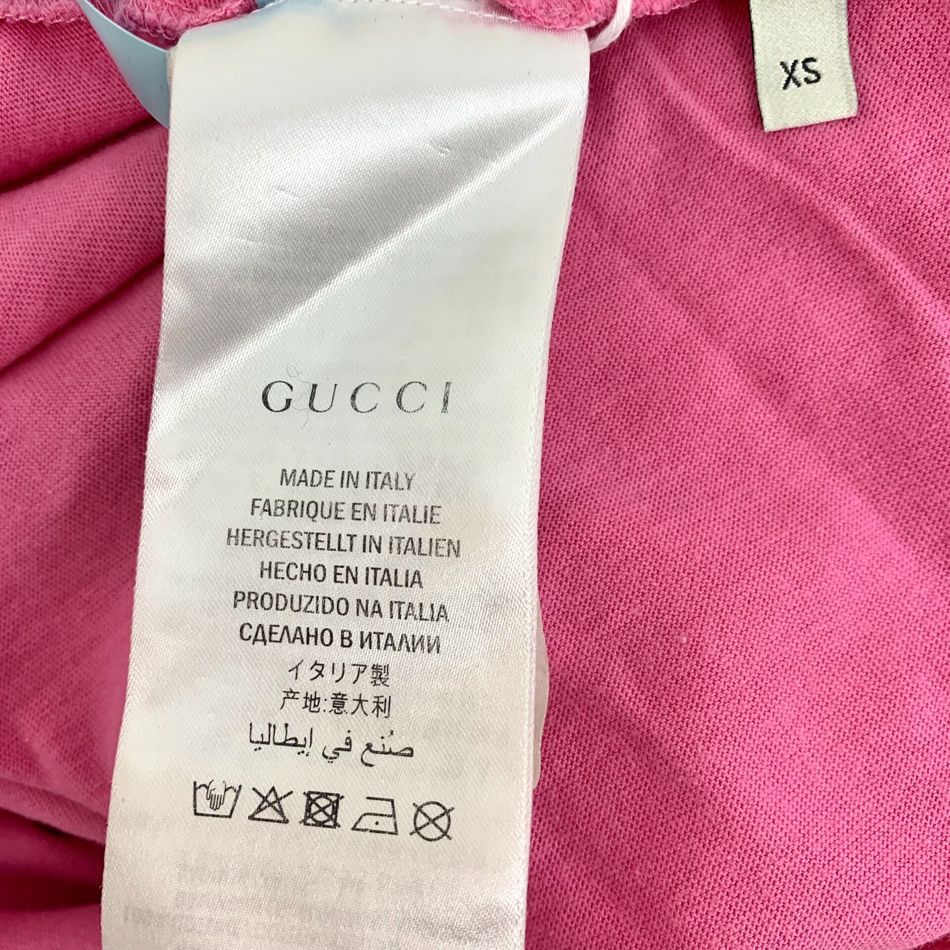 Gucci Gucci Blind For Love Rainbow Logo T-Shirt XS Size US XS / EU 42 / 0 - 8 Thumbnail
