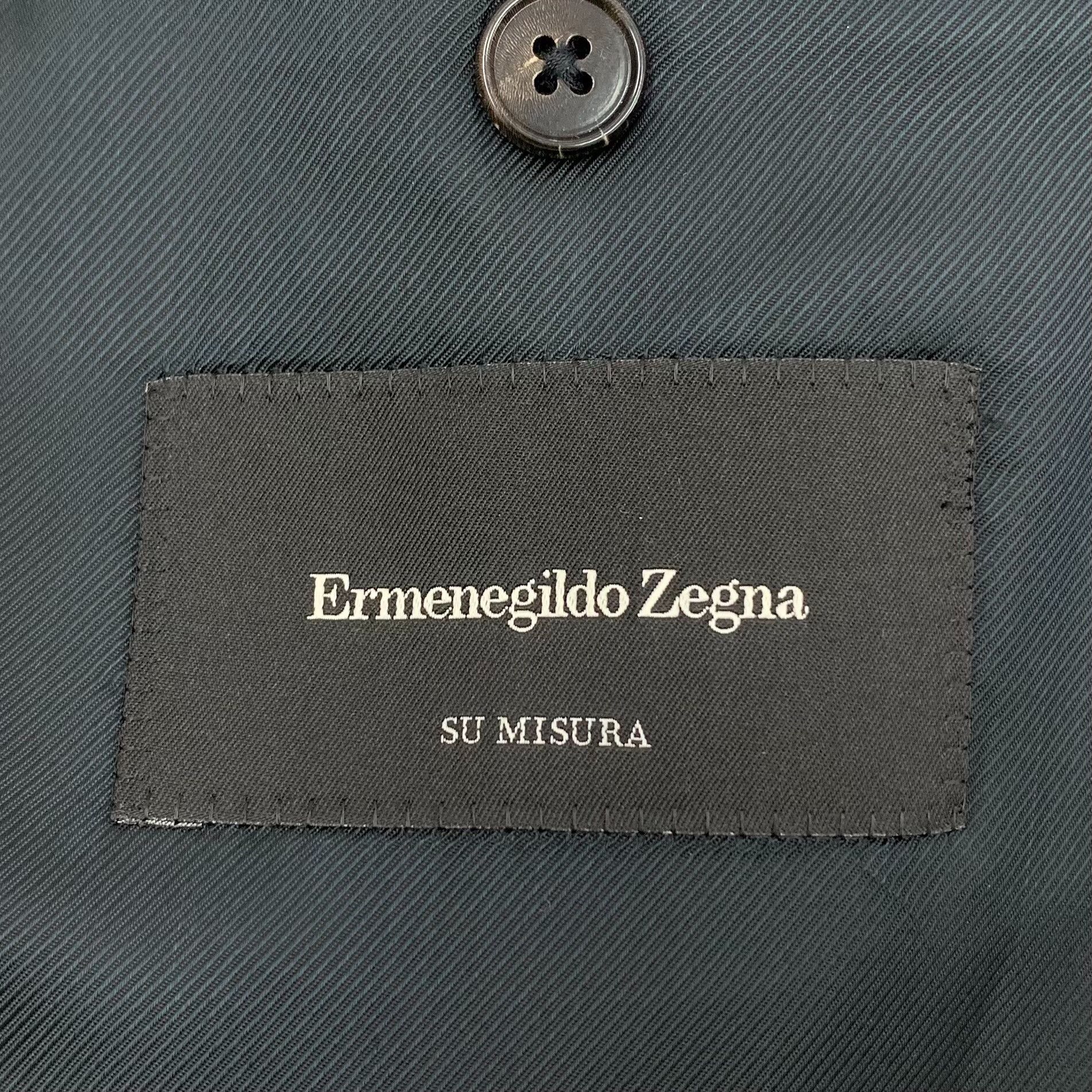 Z Zegna Zegna Cashmere Double Breasted Coat Size 54 Size US L / EU 52-54 / 3 - 7 Thumbnail