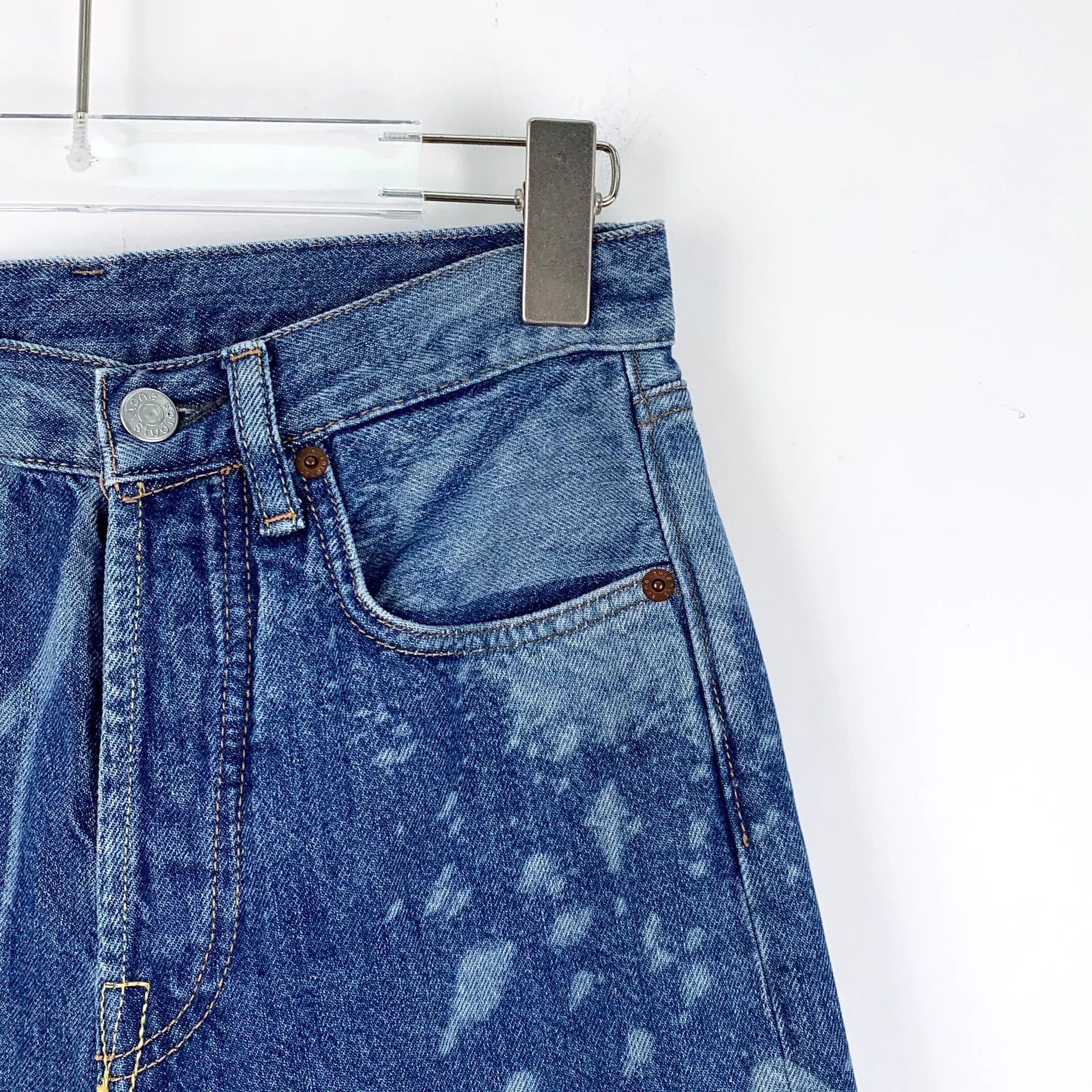 Acne Studios Acne Studios Graffiti Print Denim Jeans 26 Size US 26 / EU 42 - 4 Thumbnail