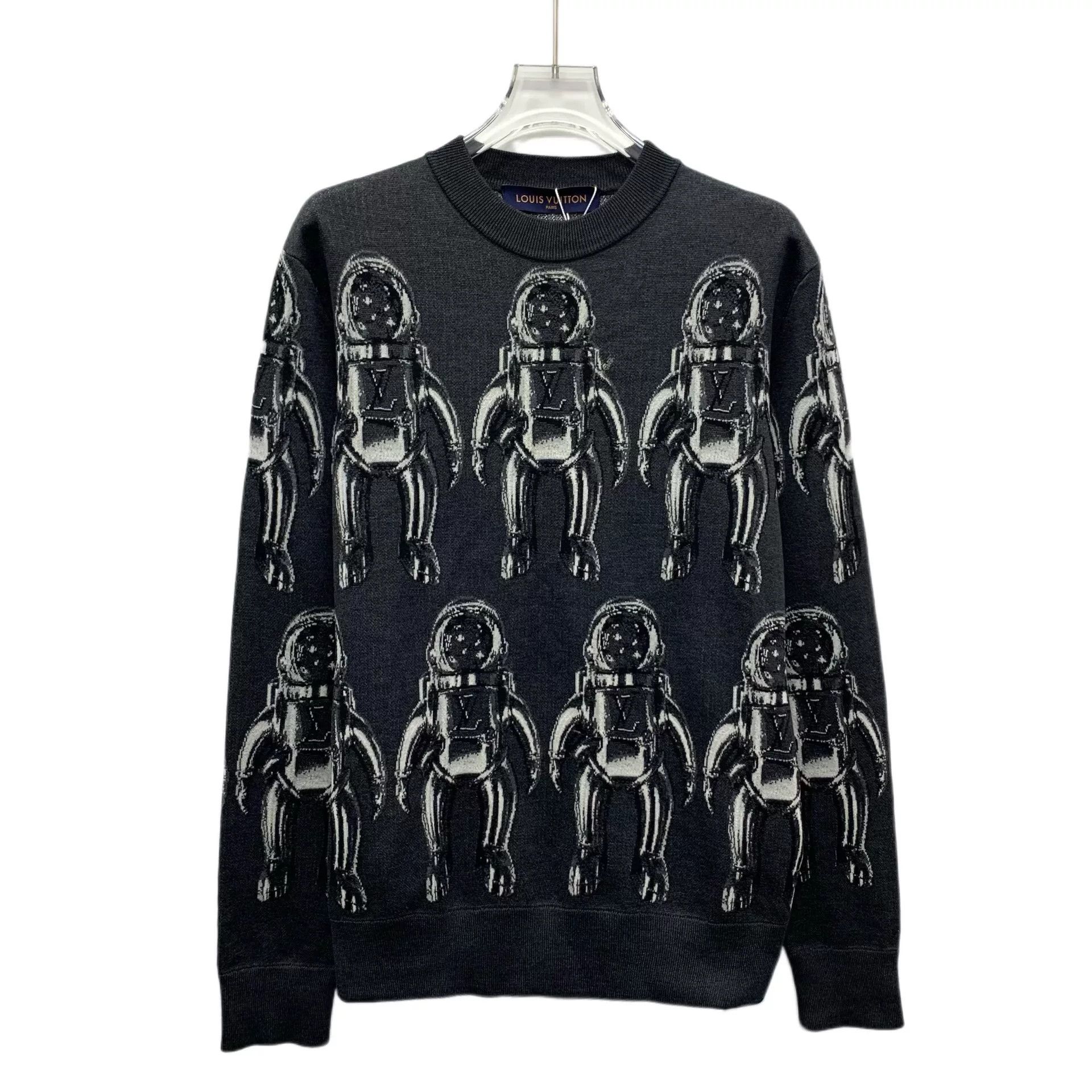 Louis Vuitton Louis Vuitton Astronaut Intarsia Sweatshirt XS Size US XS / EU 42 / 0 - 2 Thumbnail