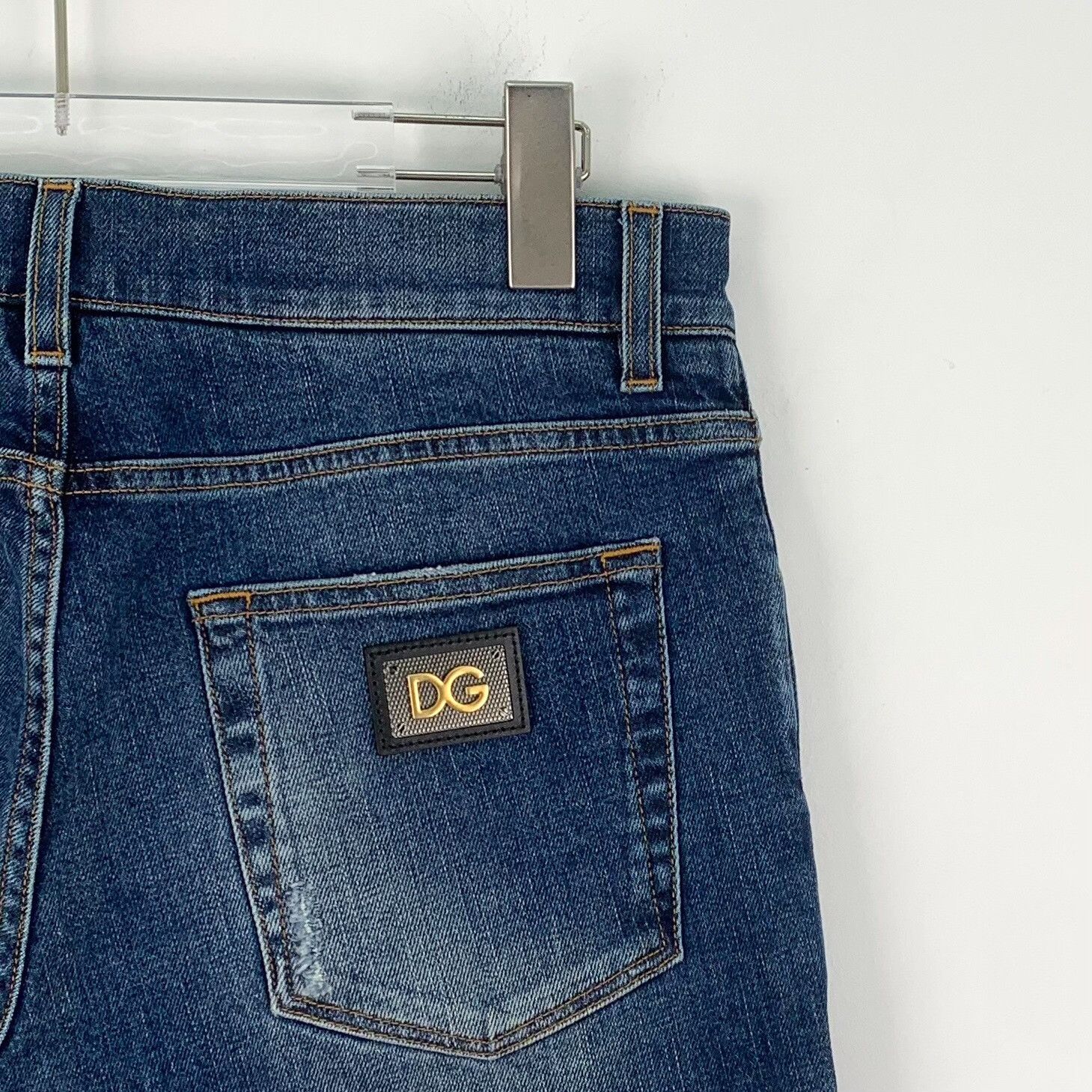 Dolce & Gabbana Dolce & Gabbana Distressed Skinny Jeans Size 48 Size US 32 / EU 48 - 6 Thumbnail