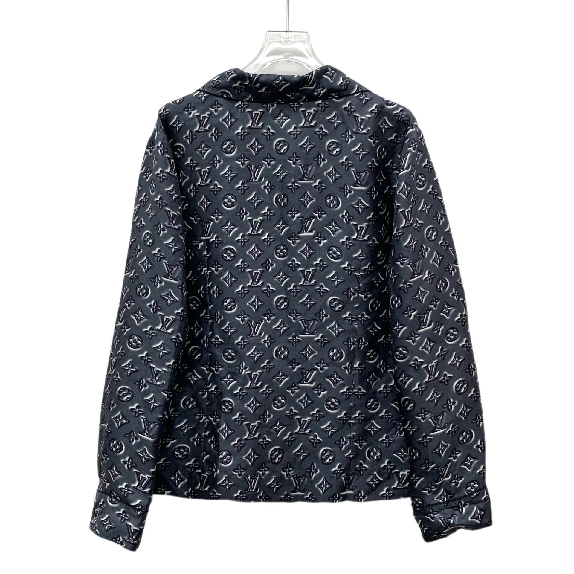 Louis Vuitton Louis Vuitton Monogram Silk Shirt 40 Size US M / EU 48-50 / 2 - 3 Thumbnail