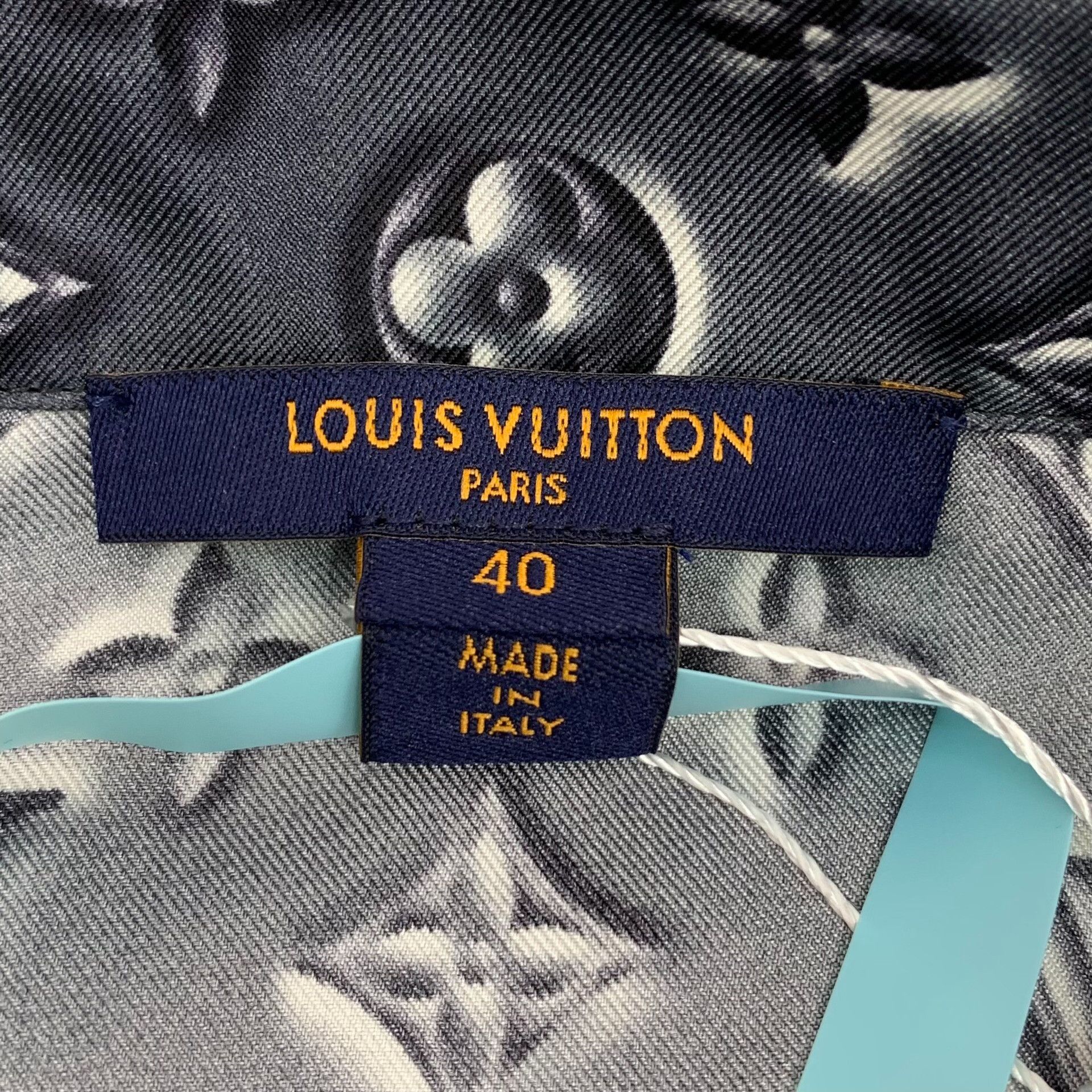 Louis Vuitton Louis Vuitton Monogram Silk Shirt 40 Size US M / EU 48-50 / 2 - 6 Thumbnail