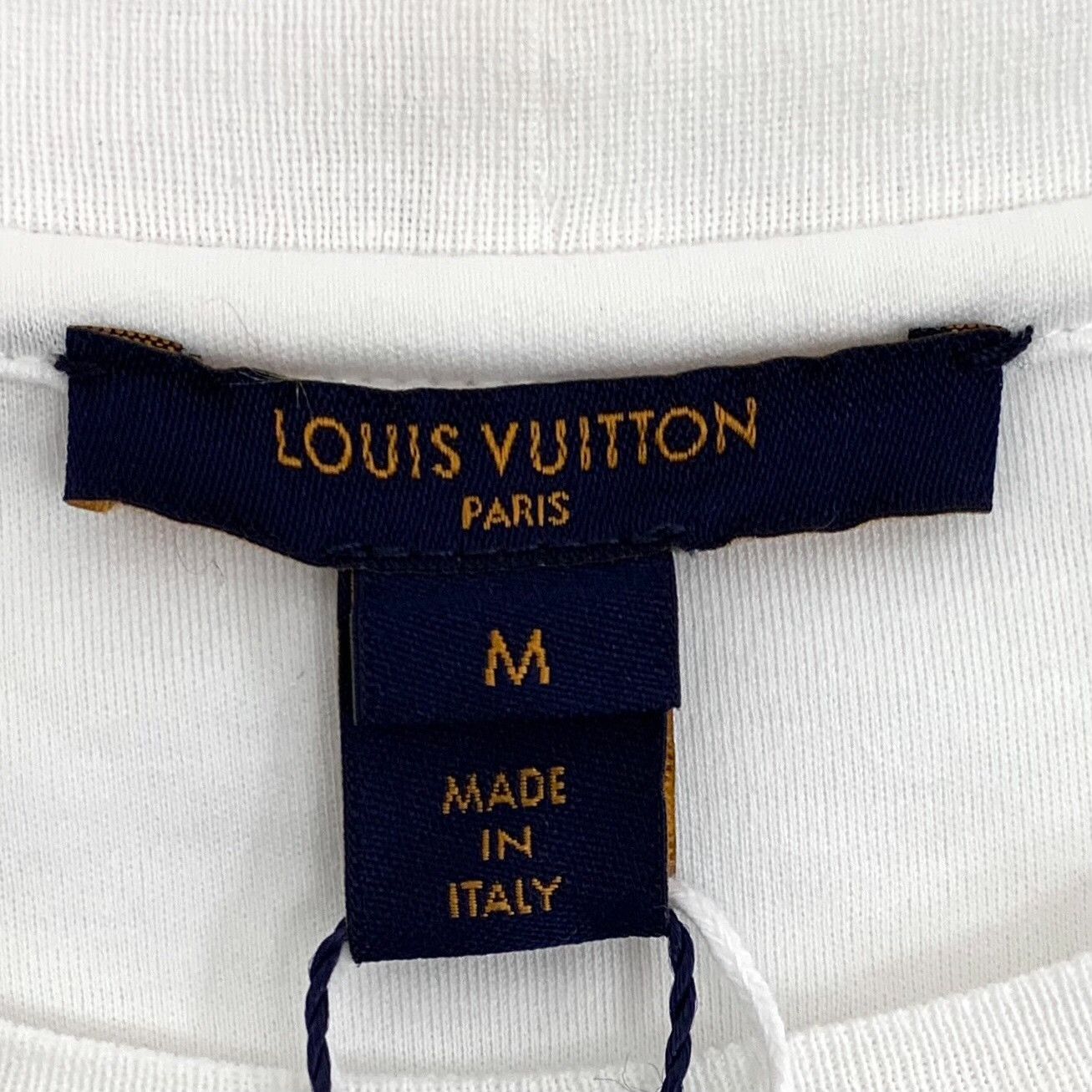 Louis Vuitton Louis Vuitton Embroidered Patch T-Shirt M Size US M / EU 48-50 / 2 - 6 Thumbnail