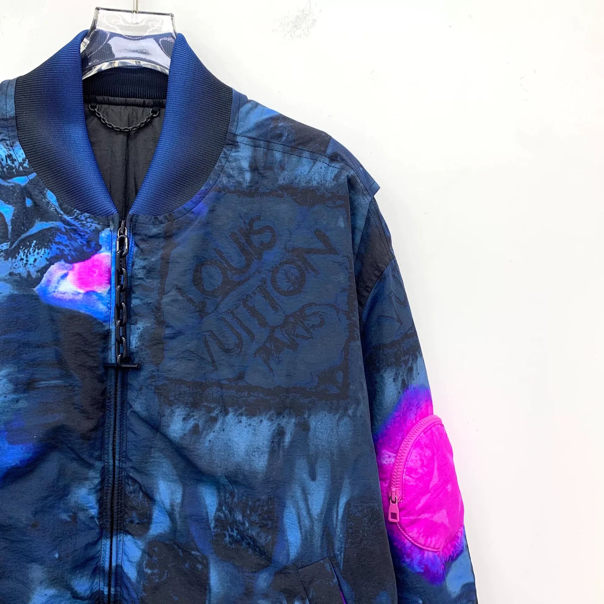 Louis Vuitton Louis Vuitton Monogram Print Bomber Jacket 56 Size US XL / EU 56 / 4 - 4 Thumbnail
