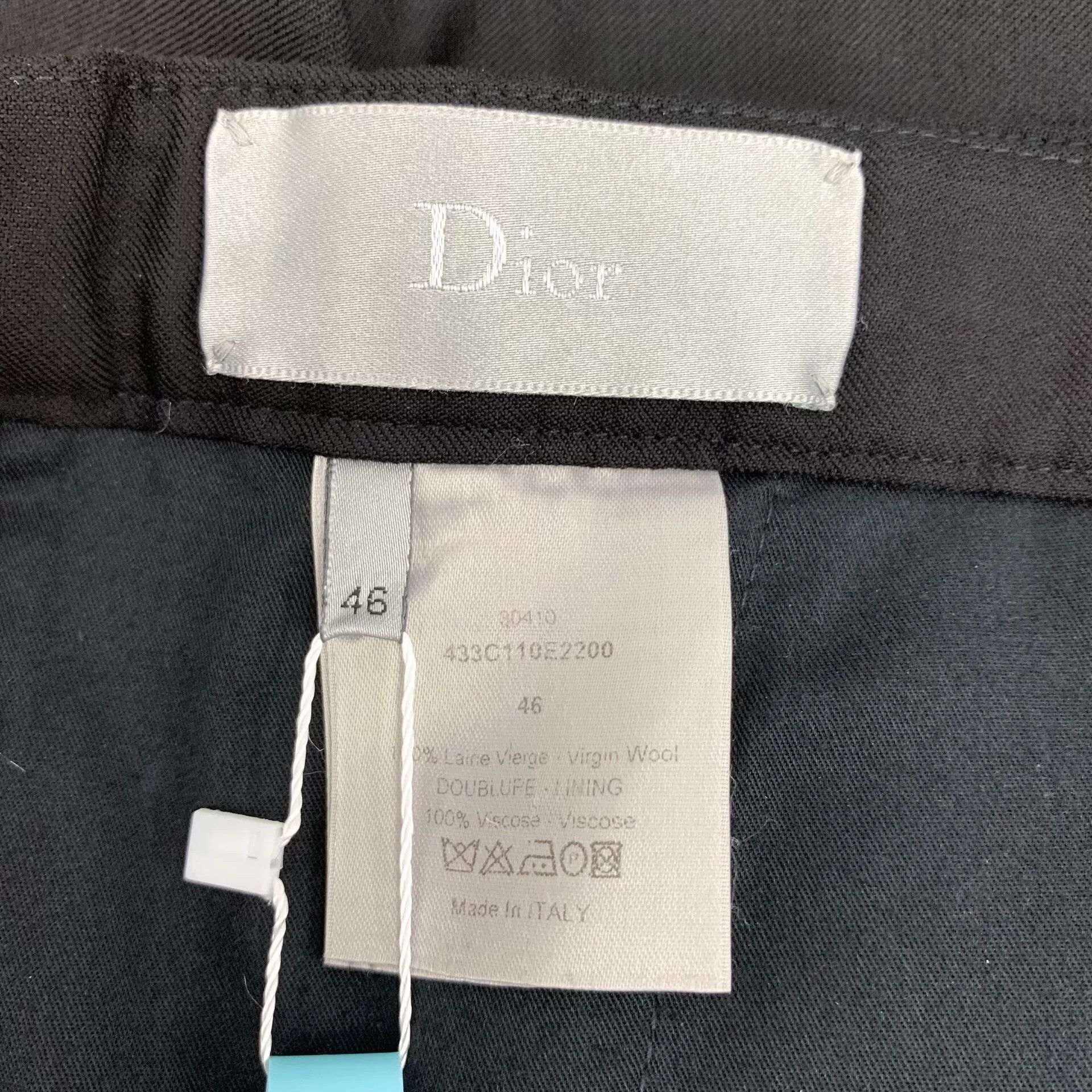 Dior Dior Wool Trousers Size 30 Size US 30 / EU 46 - 7 Thumbnail