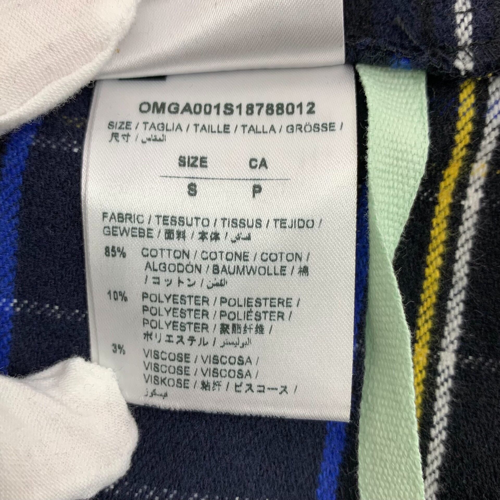 Off-White Off-White Plaid Arrow Logo Shirt Size S Size US S / EU 44-46 / 1 - 8 Thumbnail