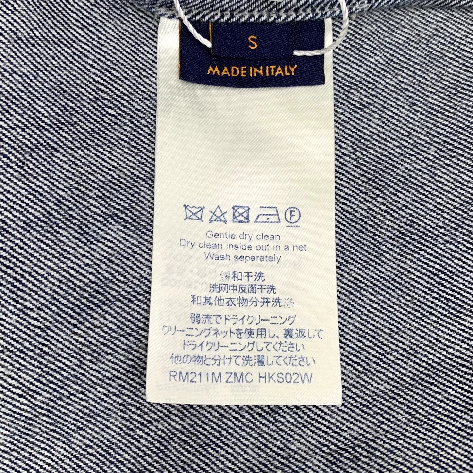 Louis Vuitton Louis Vuitton Blue Tie Dye Monogram Shirt Size S Size US S / EU 44-46 / 1 - 7 Thumbnail