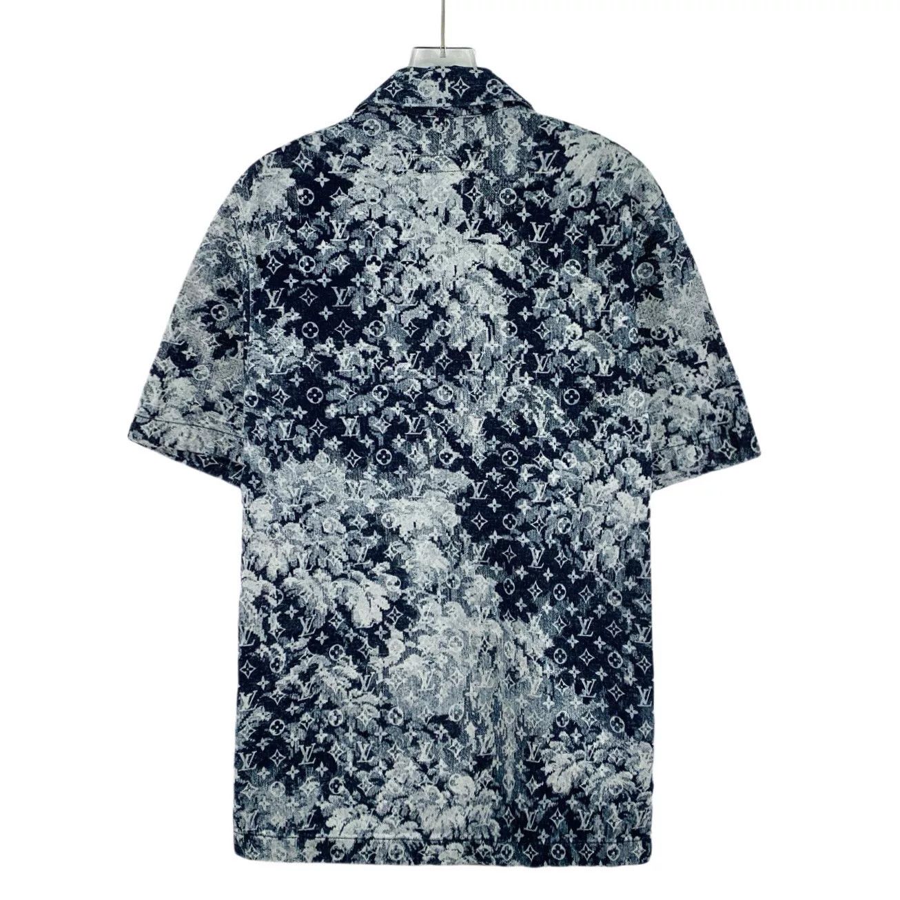 Louis Vuitton Louis Vuitton Blue Tie Dye Monogram Shirt Size S Size US S / EU 44-46 / 1 - 3 Thumbnail