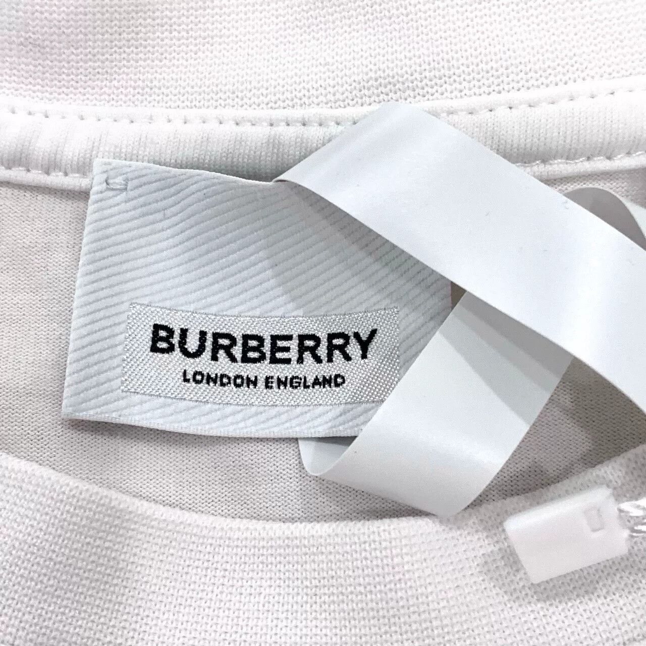 Burberry Burberry Logo Taping T-Shirt XXS Size US XXS / EU 40 - 7 Thumbnail
