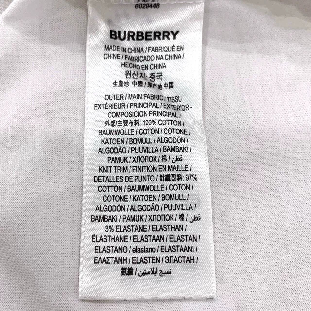 Burberry Burberry Logo Taping T-Shirt XXS Size US XXS / EU 40 - 8 Thumbnail