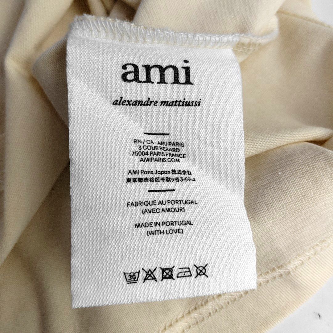 AMI AMI Red Heart Logo T-Shirt Size XL Size US XL / EU 56 / 4 - 5 Thumbnail