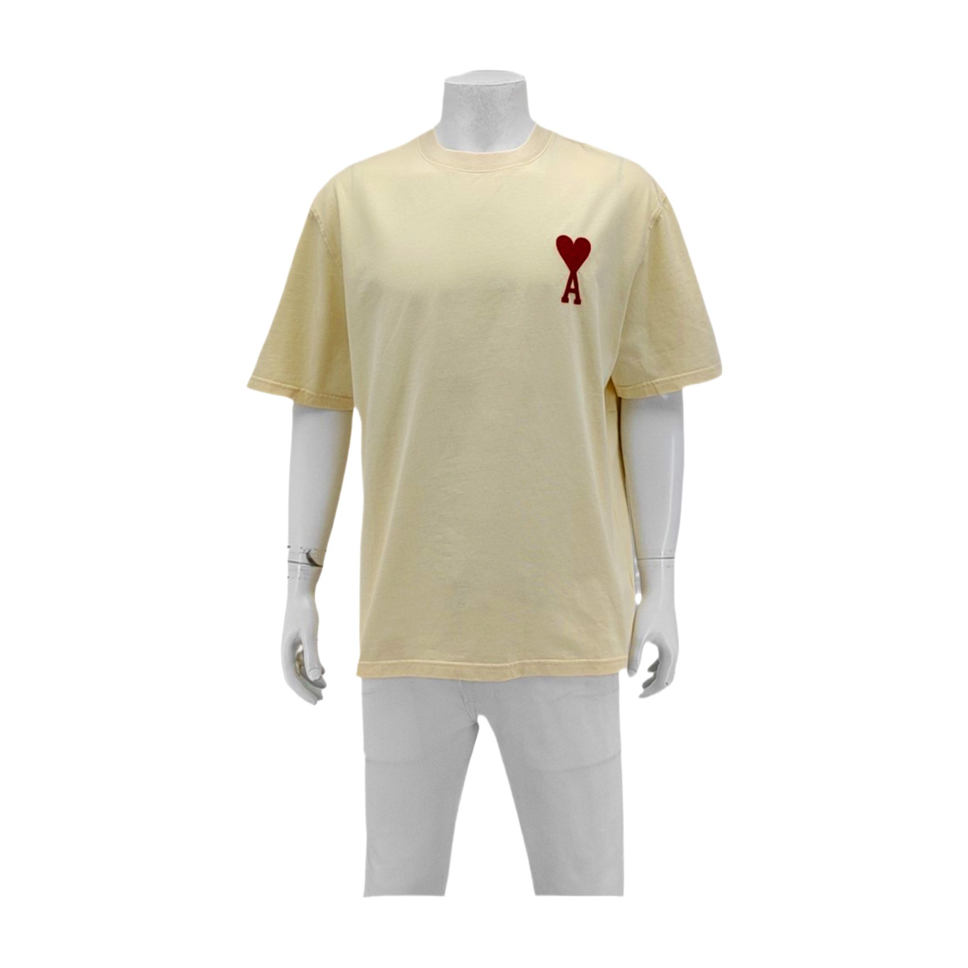 AMI AMI Red Heart Logo T-Shirt Size XL Size US XL / EU 56 / 4 - 2 Thumbnail