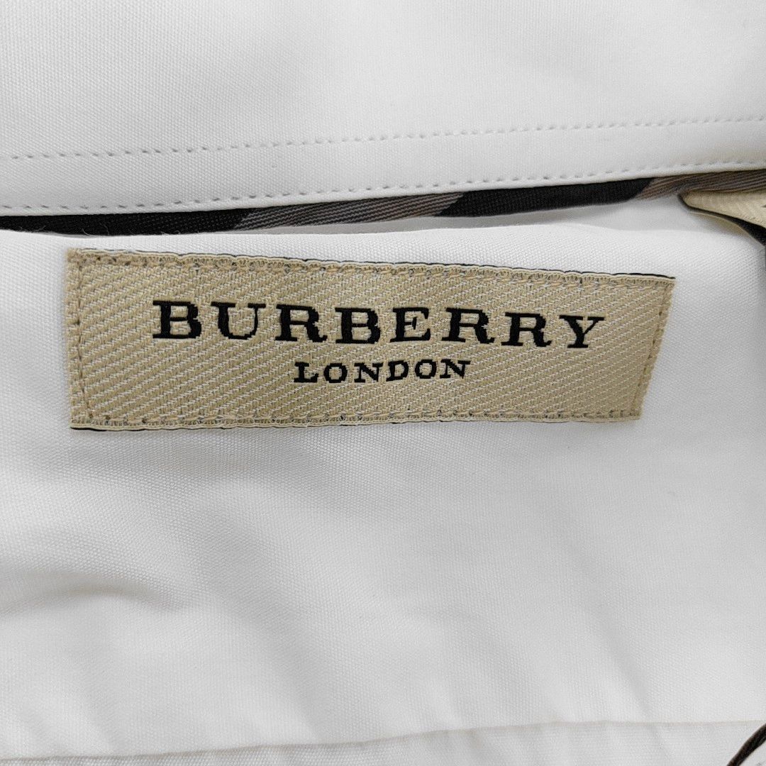 Burberry Burberry London White Cotton Shirt Size 39 Size US M / EU 48-50 / 2 - 7 Thumbnail