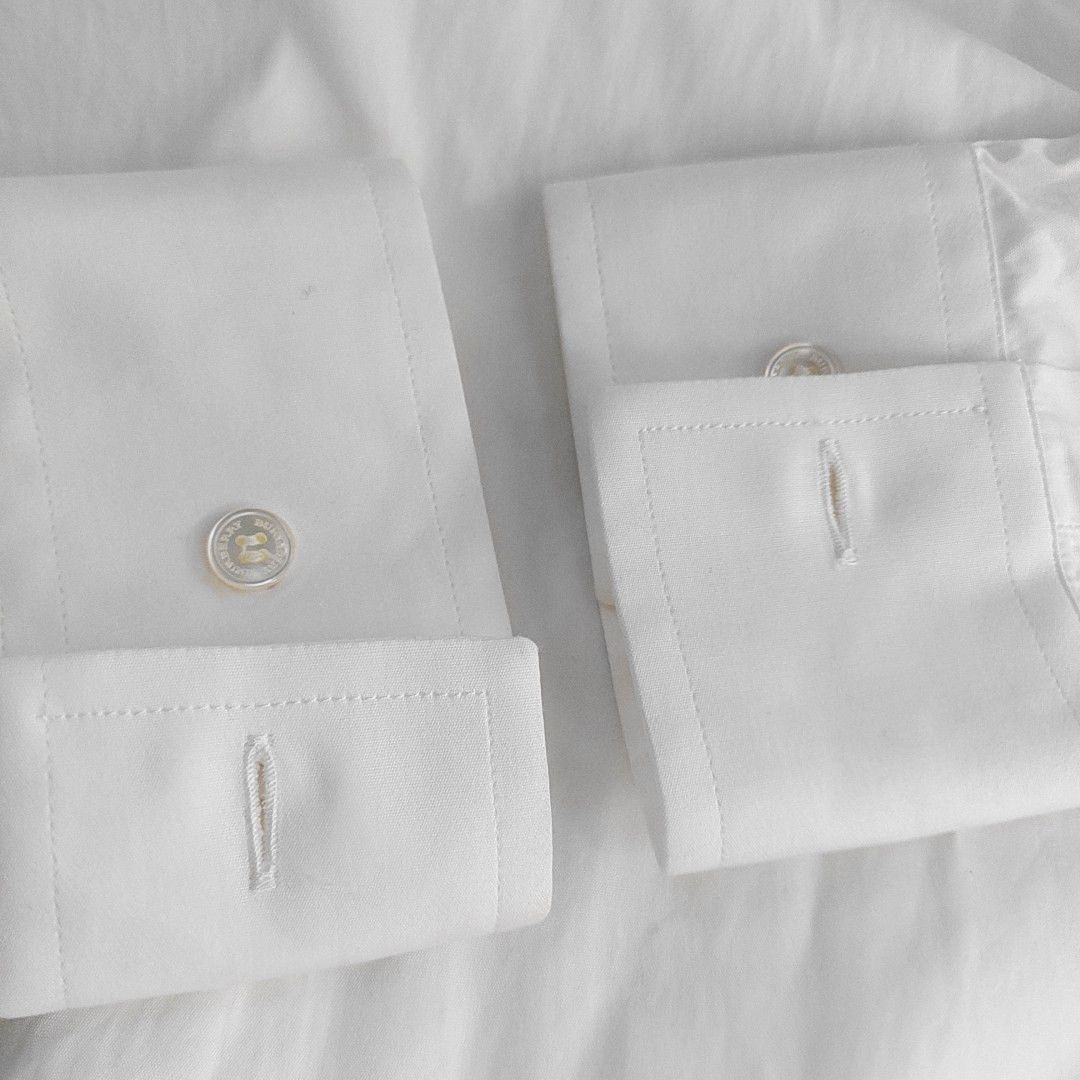 Burberry Burberry London White Cotton Shirt Size 39 Size US M / EU 48-50 / 2 - 10 Thumbnail