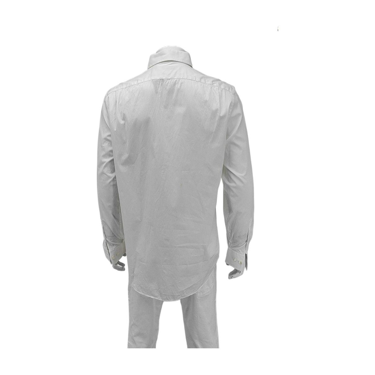 Burberry Burberry London White Cotton Shirt Size 39 Size US M / EU 48-50 / 2 - 3 Thumbnail