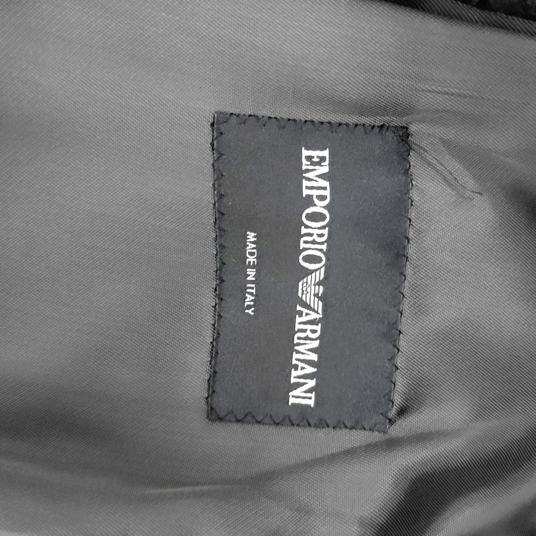 Emporio Armani Emporio Armani Wool Coat EU 52 Size US L / EU 52-54 / 3 - 7 Thumbnail