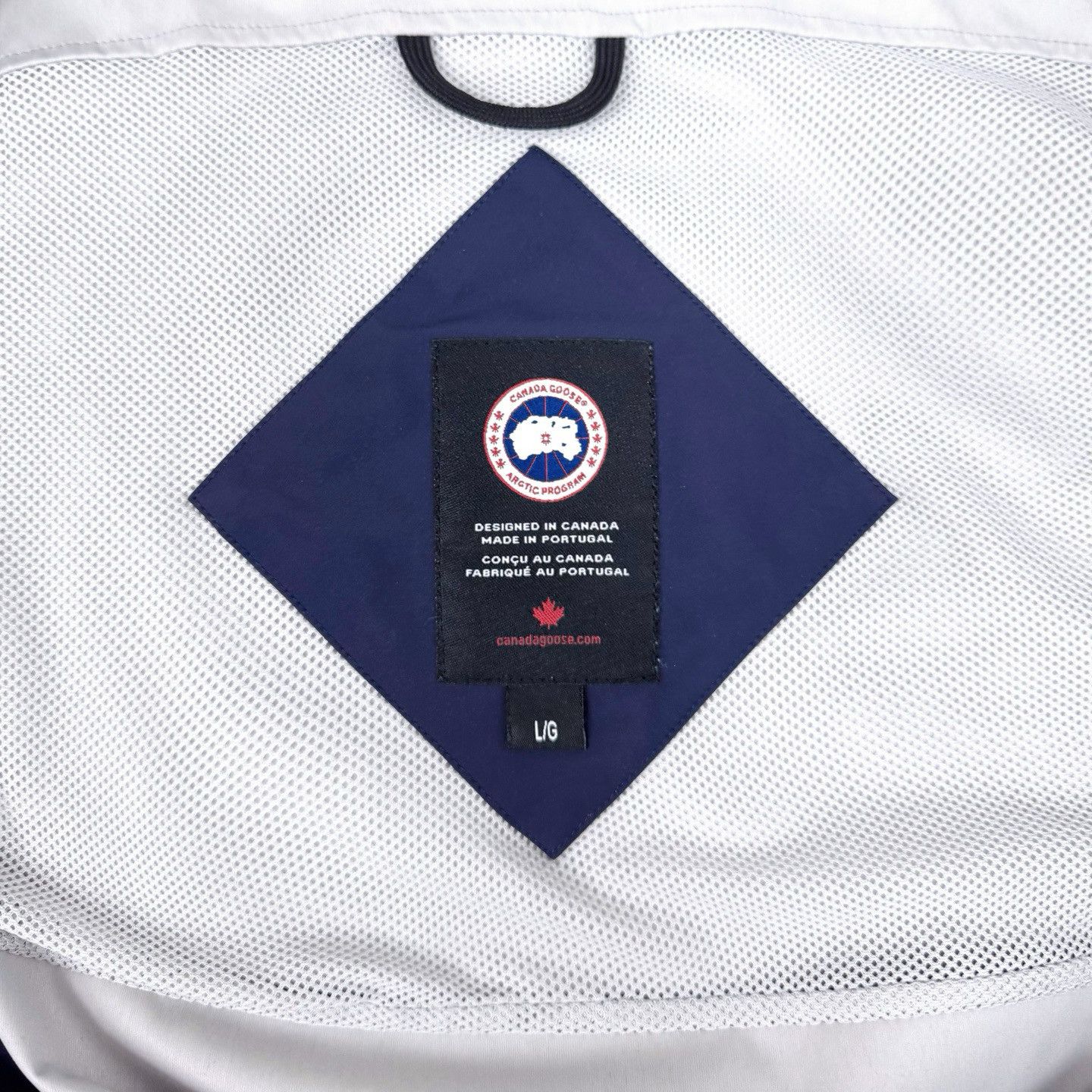 Canada Goose Canada Goose Navy Patch Logo Light Jacket Size L Size US L / EU 52-54 / 3 - 5 Thumbnail