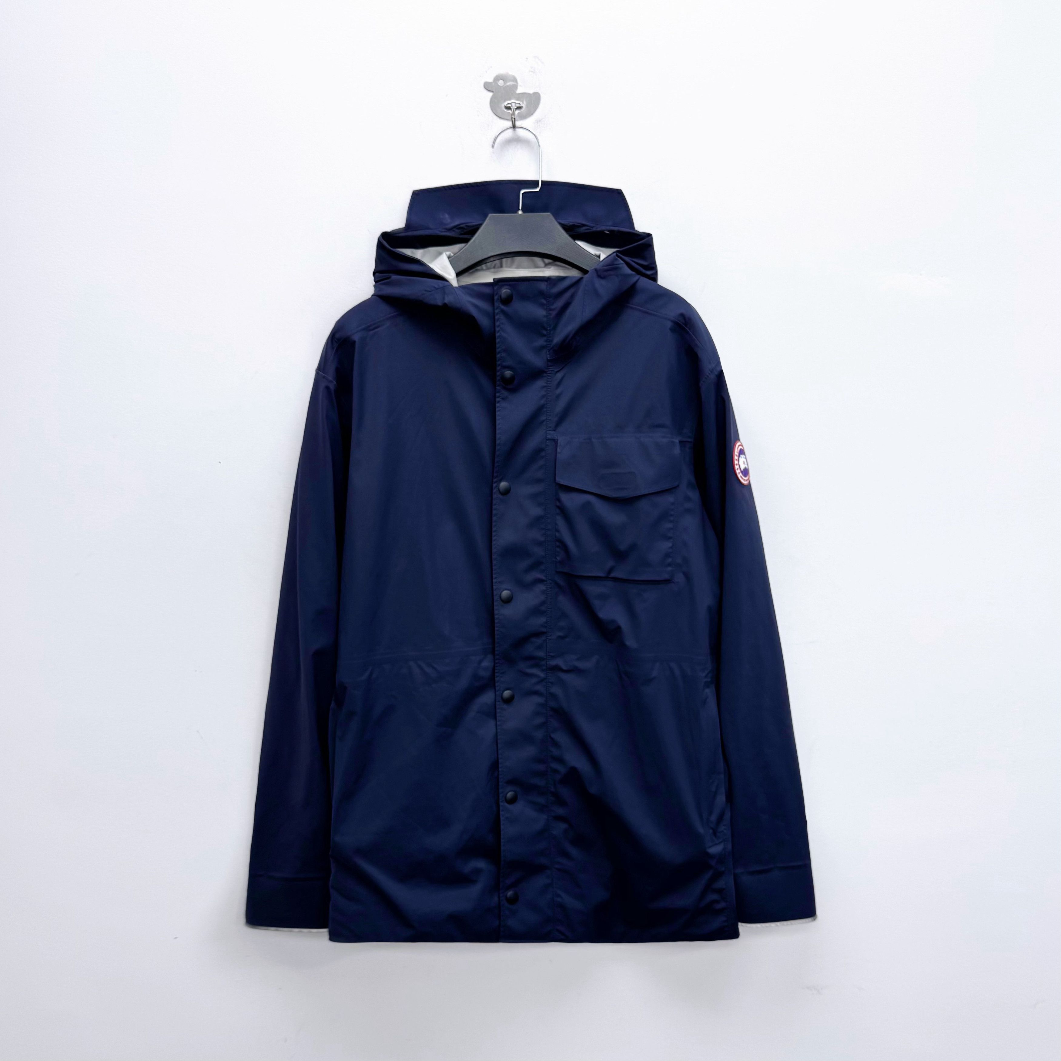 Canada Goose Canada Goose Navy Patch Logo Light Jacket Size L Size US L / EU 52-54 / 3 - 2 Thumbnail