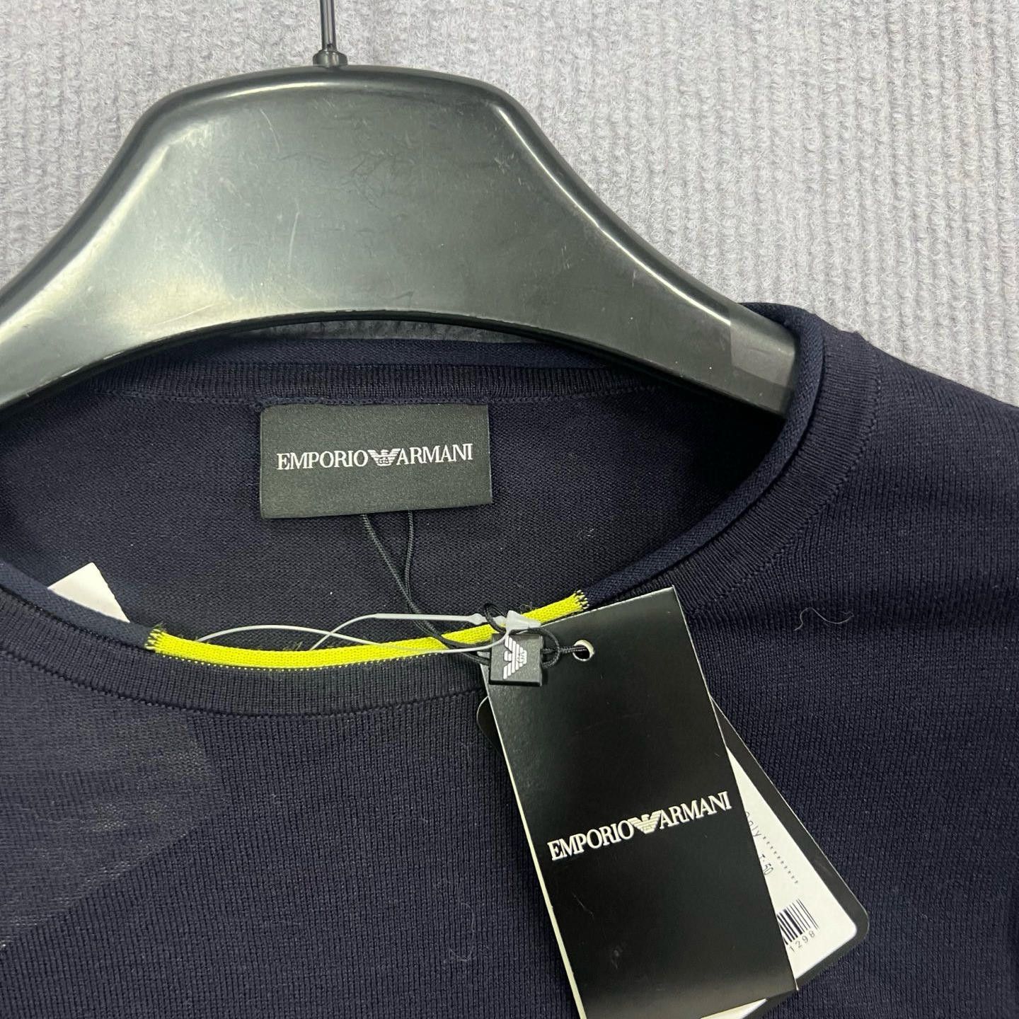 Emporio Armani Emporio Armani Silk Knit Pullover Sweater Size M Size US M / EU 48-50 / 2 - 3 Thumbnail