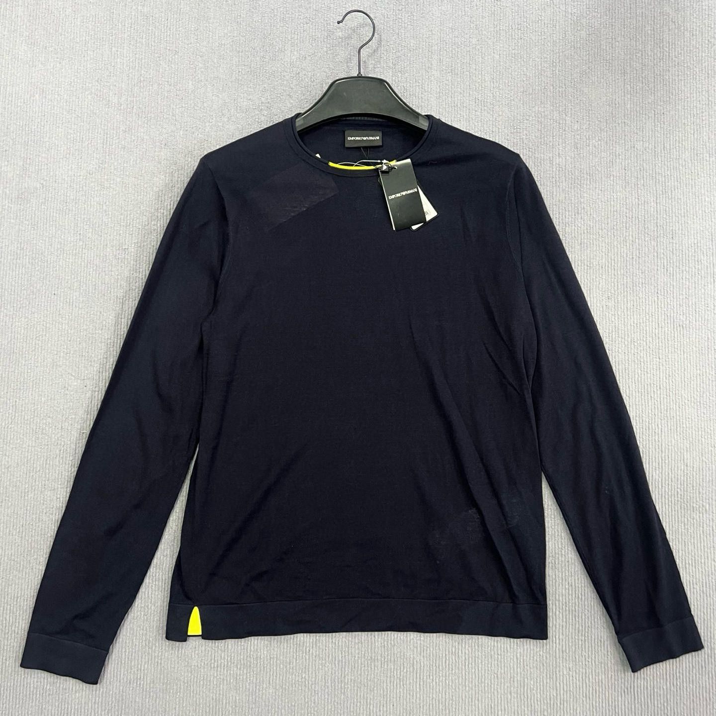 Emporio Armani Emporio Armani Silk Knit Pullover Sweater Size M Size US M / EU 48-50 / 2 - 2 Thumbnail