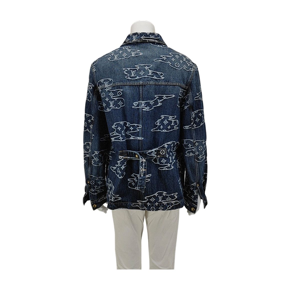 Louis Vuitton Louis Vuitton Monogram Denim Jacket Size 52 Size US L / EU 52-54 / 3 - 3 Thumbnail