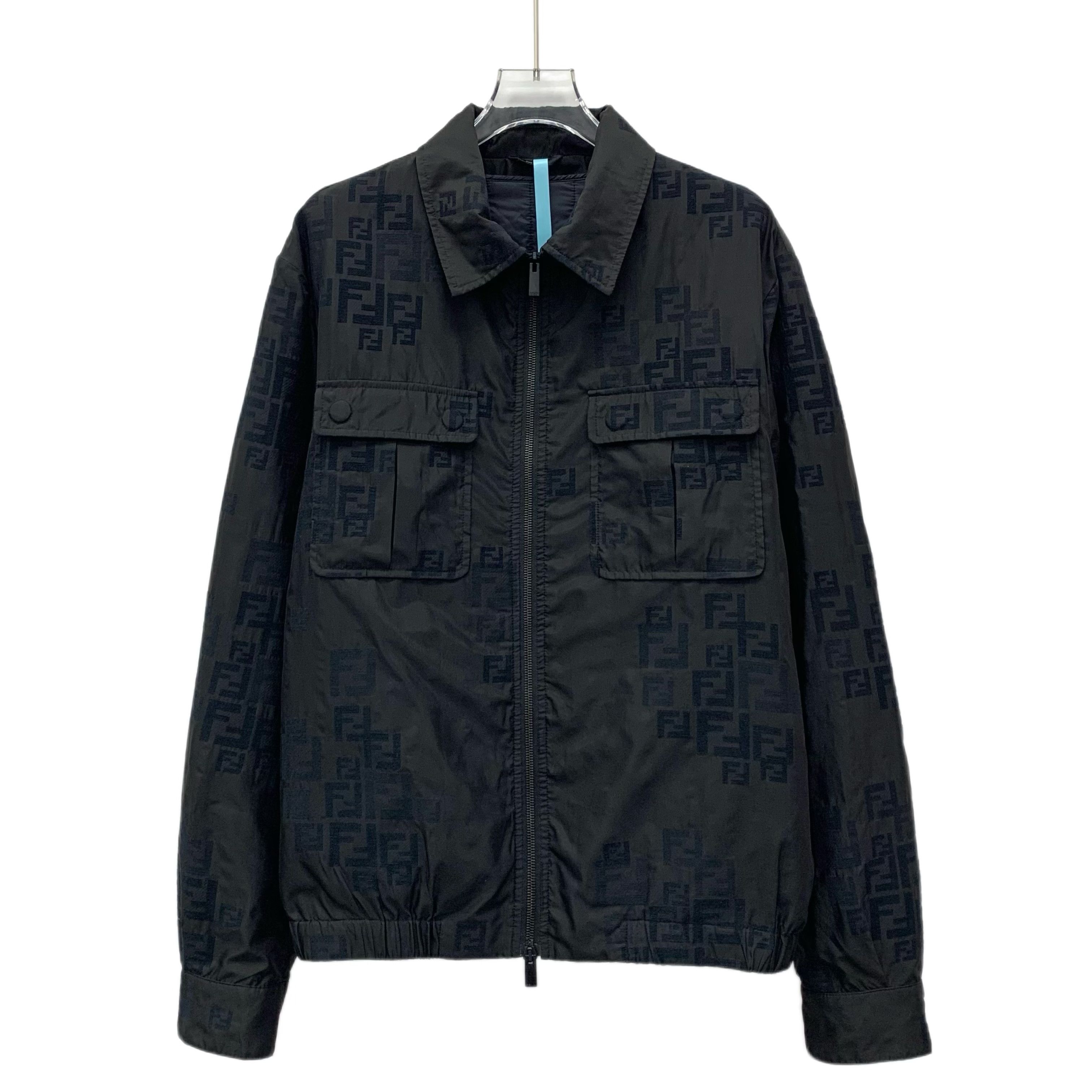 Fendi Fendi FF Monogram Blouson Jacket IT 50 Size US M / EU 48-50 / 2 - 2 Thumbnail